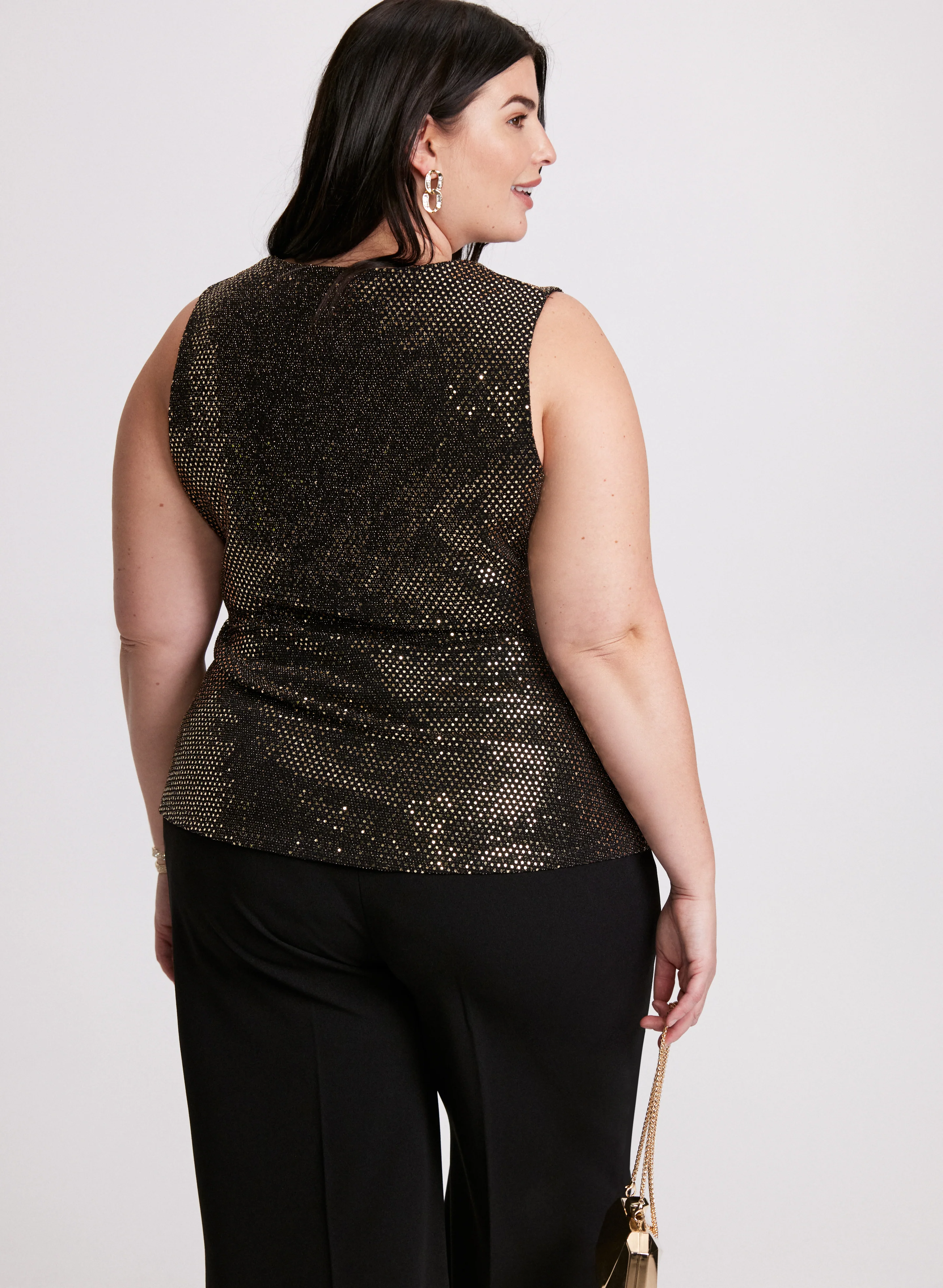 Sleeveless Sequin Top - Image 4
