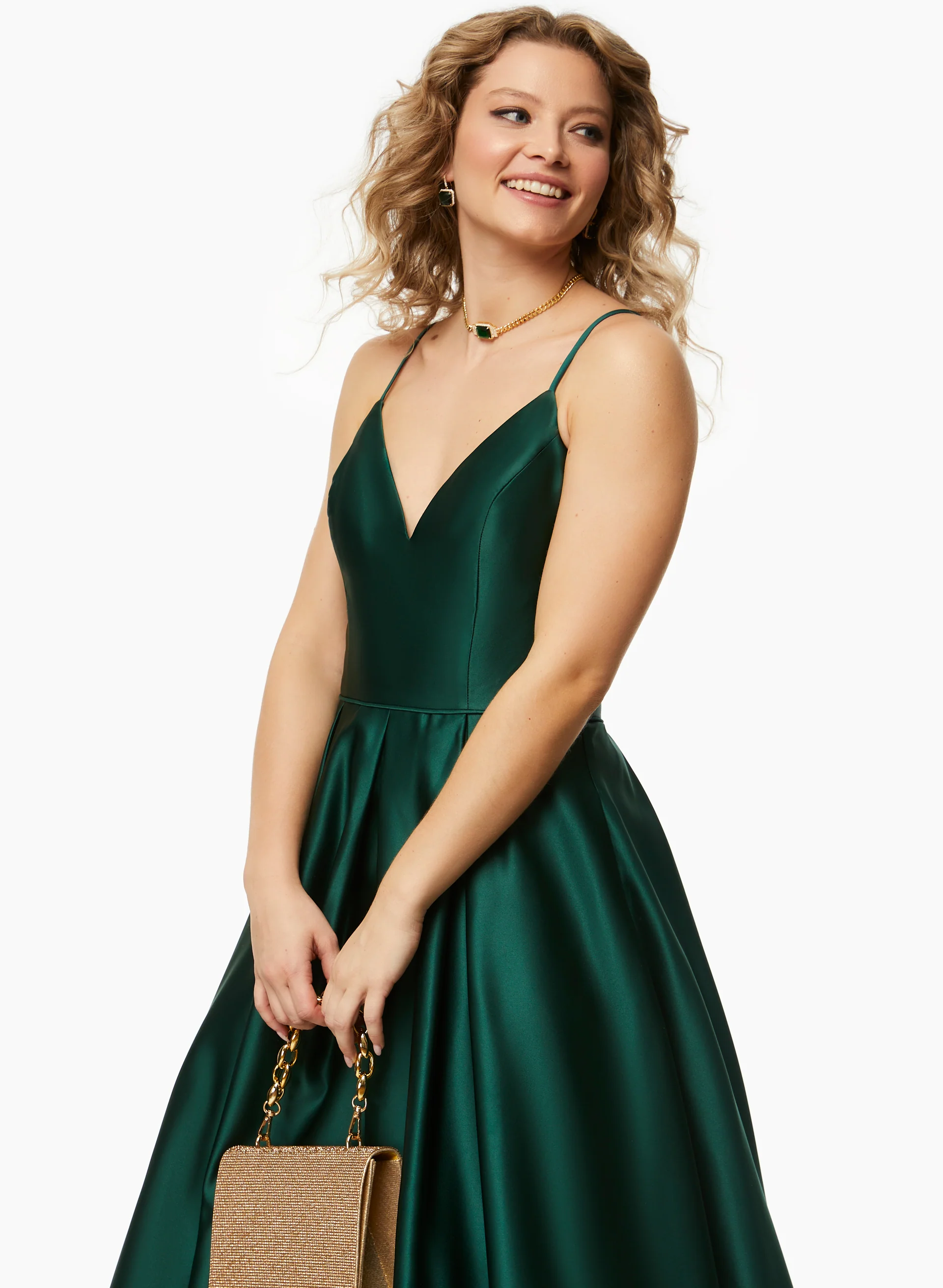Sleeveless Sweetheart Neck Dress - Image 3