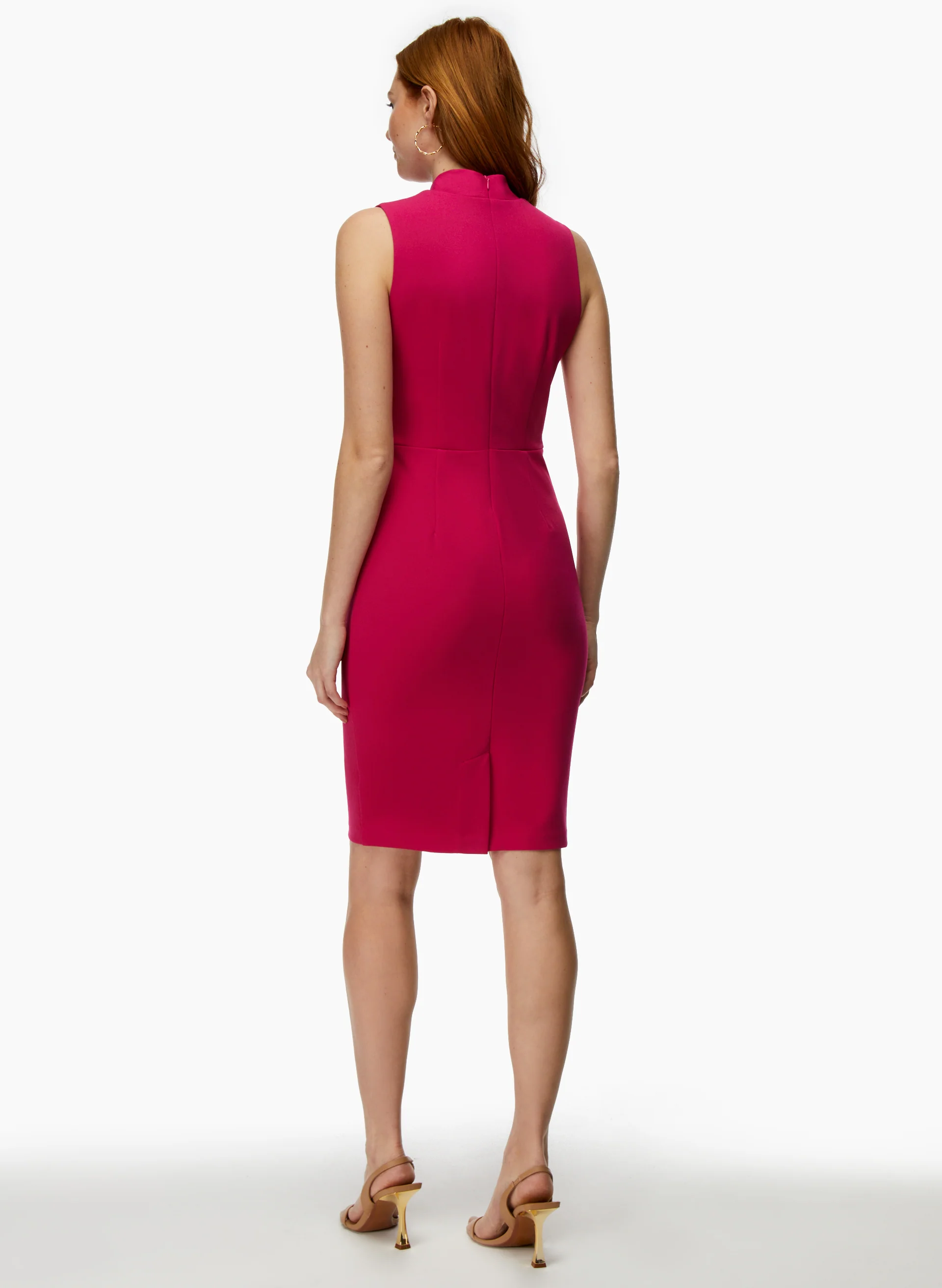 Sleeveless Tie Neck Dress - Image 2