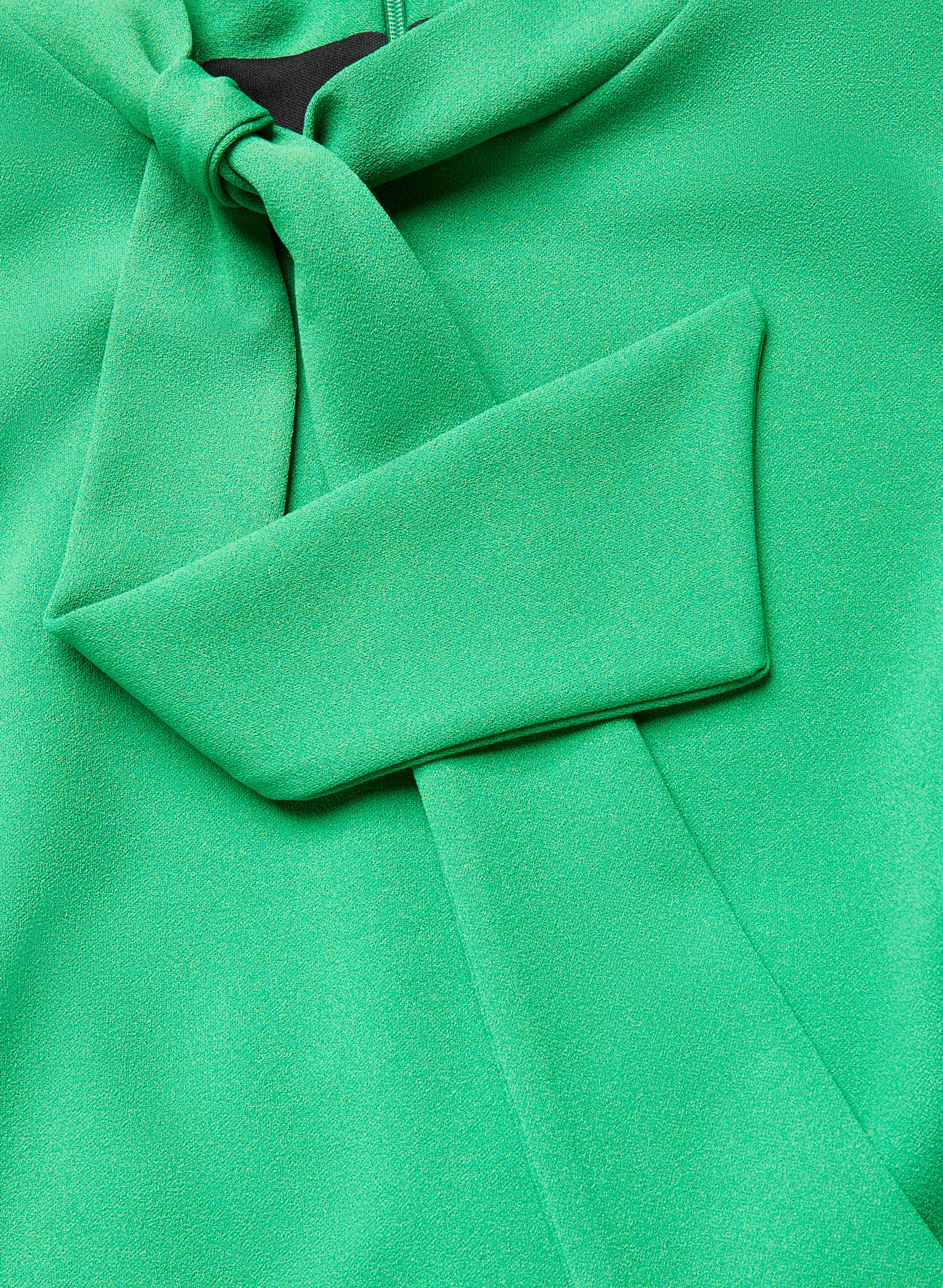 Sleeveless Tie Neck Dress - Image 6
