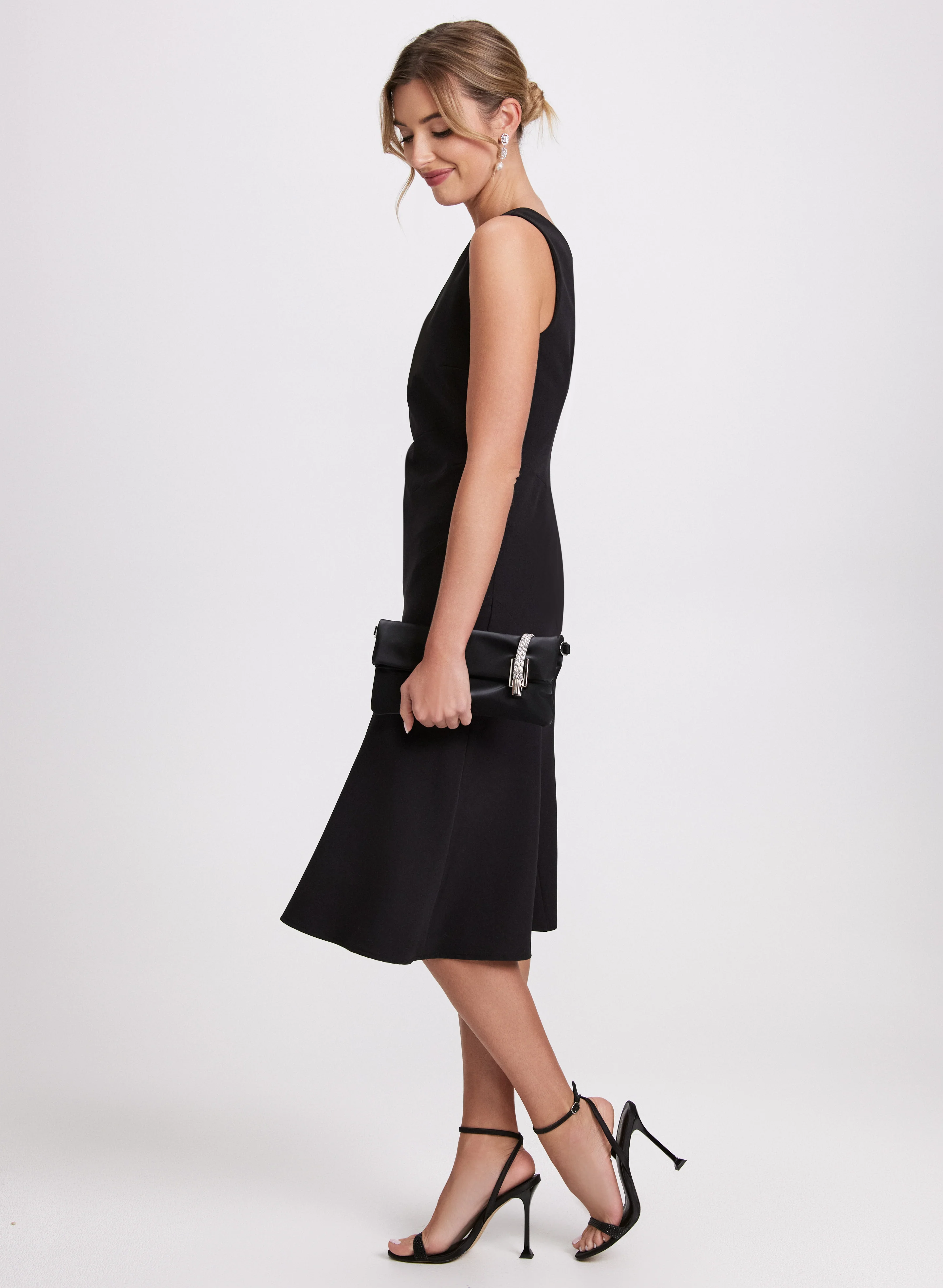 Sleeveless V-Neck Dress - Image 2