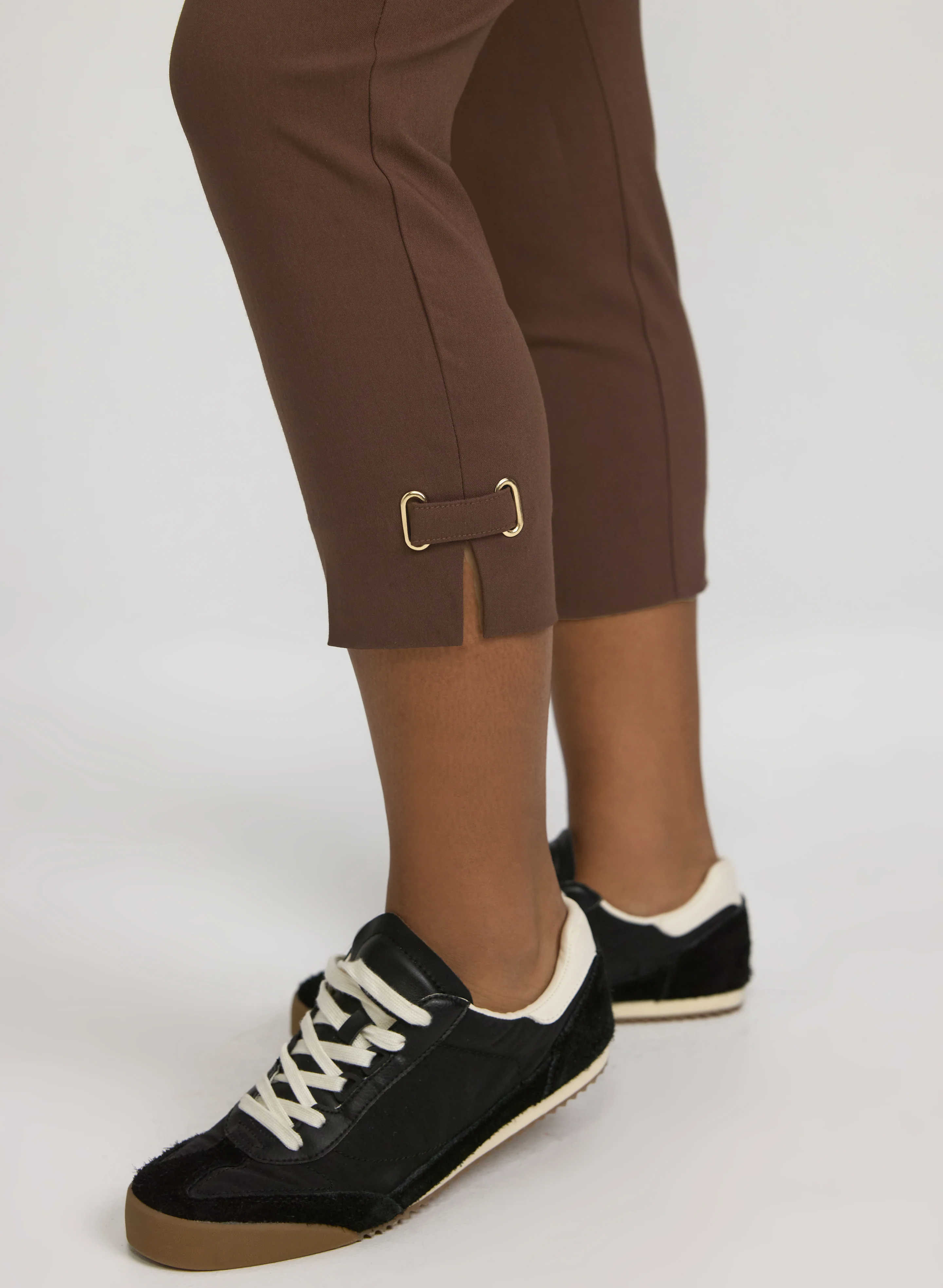 Slim-Leg Bengaline Capris - Image 2