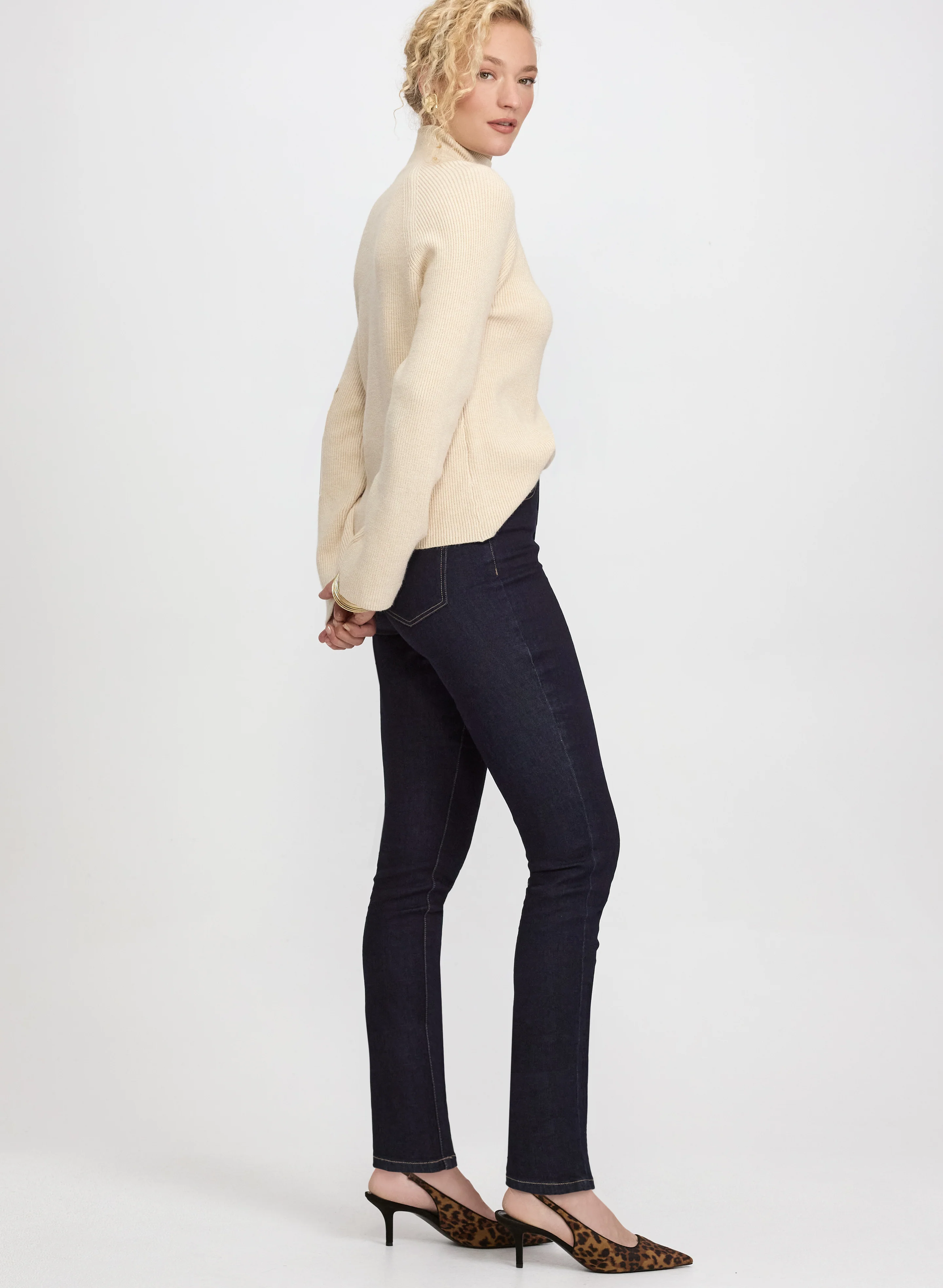 Slim-Leg Denim Pants - Image 6