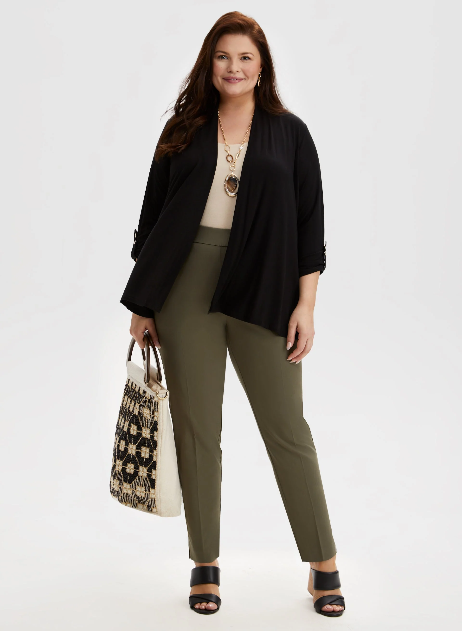 Slim Leg Pull-On Pants - Image 3