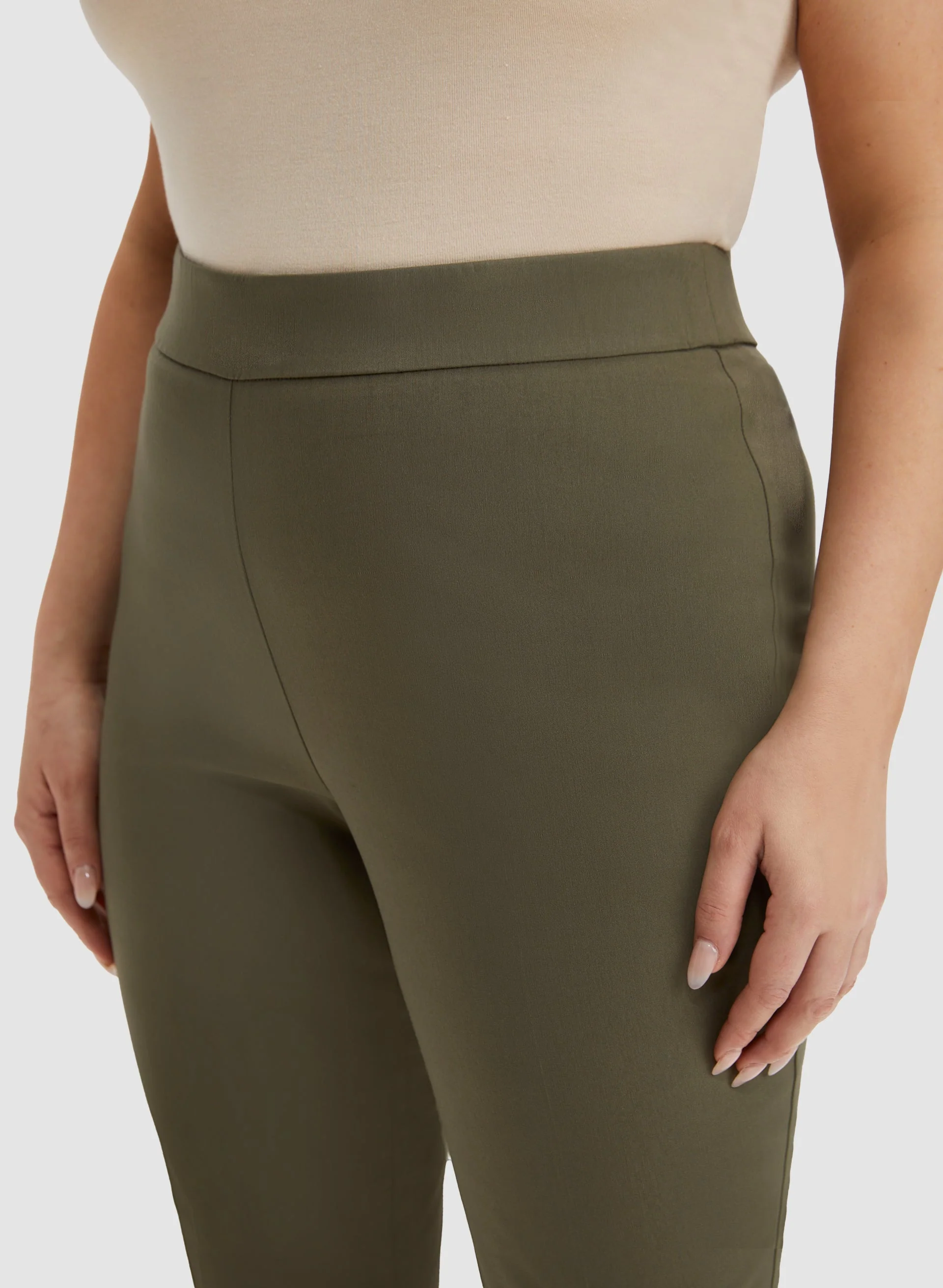 Slim Leg Pull-On Pants - Image 4