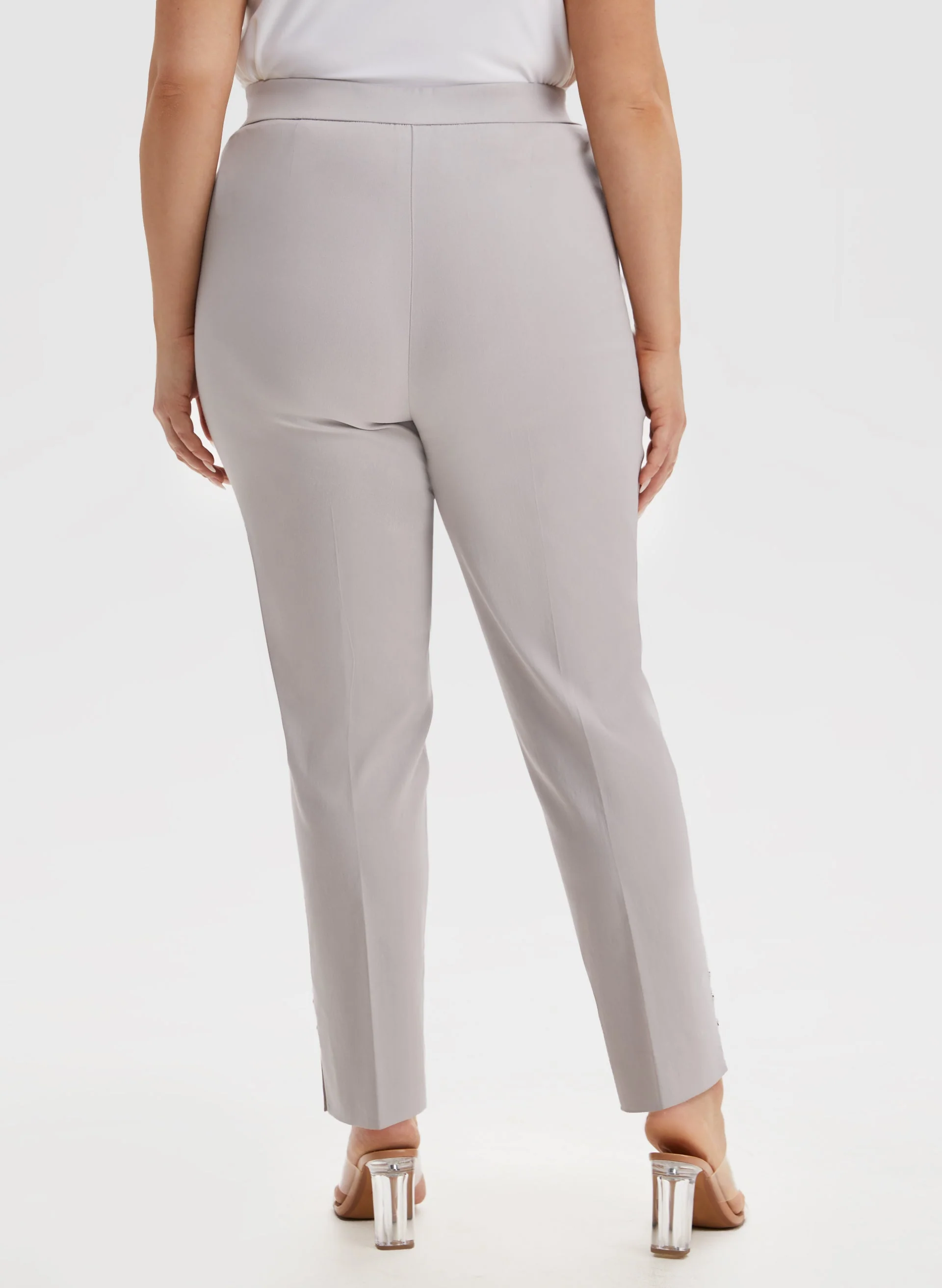 Slim Leg Pull-On Pants - Image 2