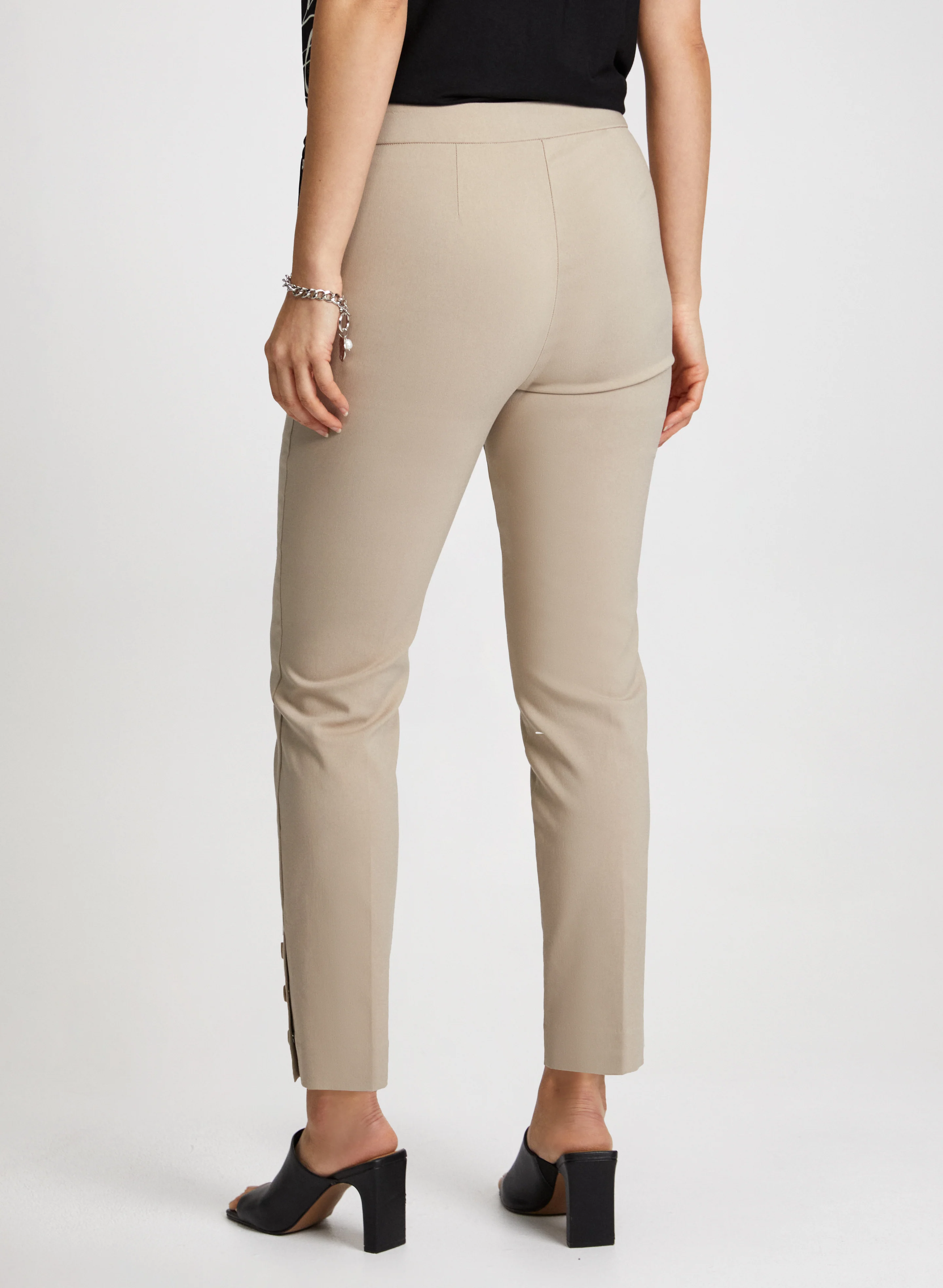 Slim Pull-On Ankle Pants - Image 2
