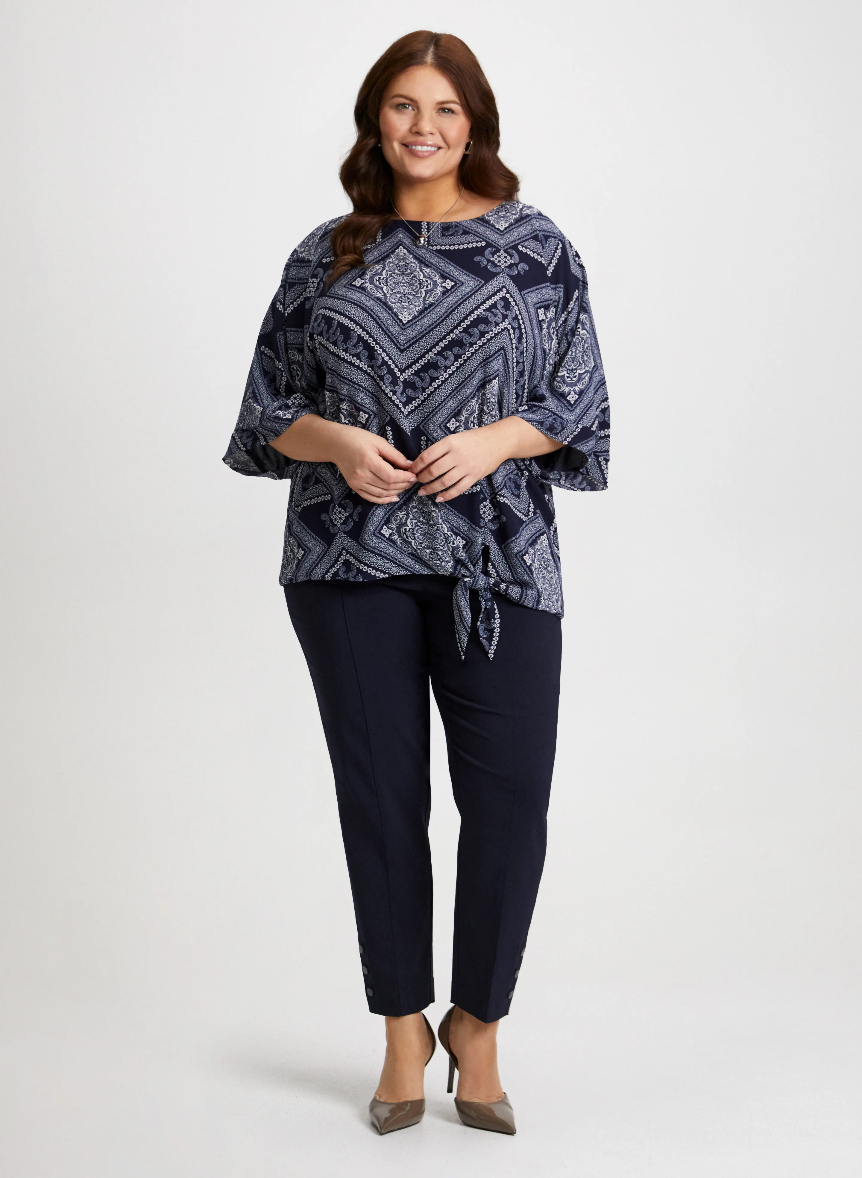 Pull-On Slim-Leg Pants - Image 3
