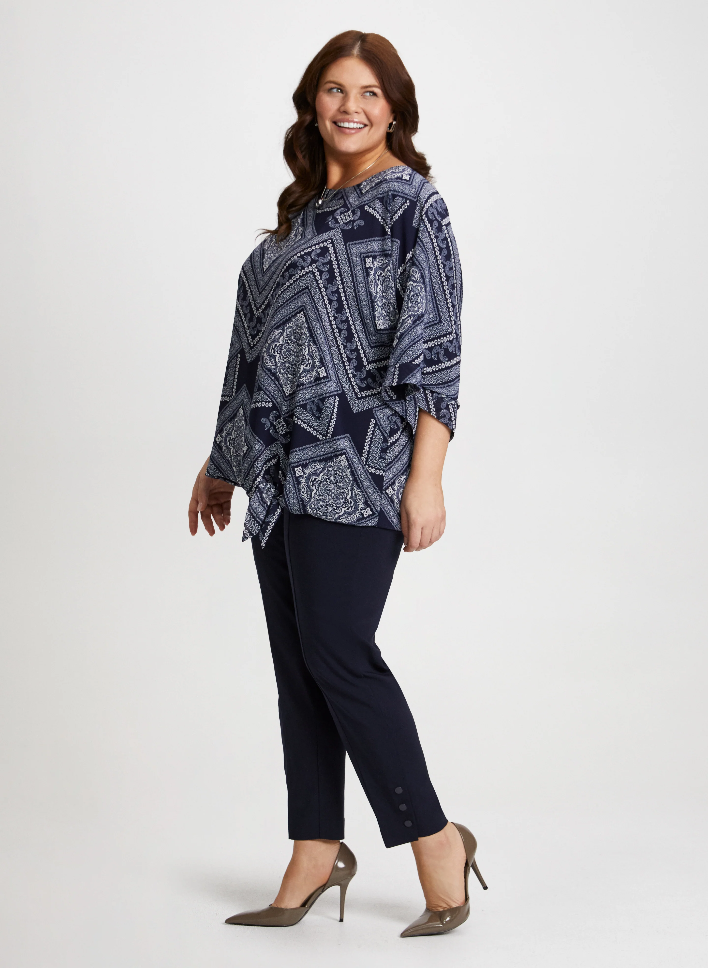 Pull-On Slim-Leg Pants - Image 5