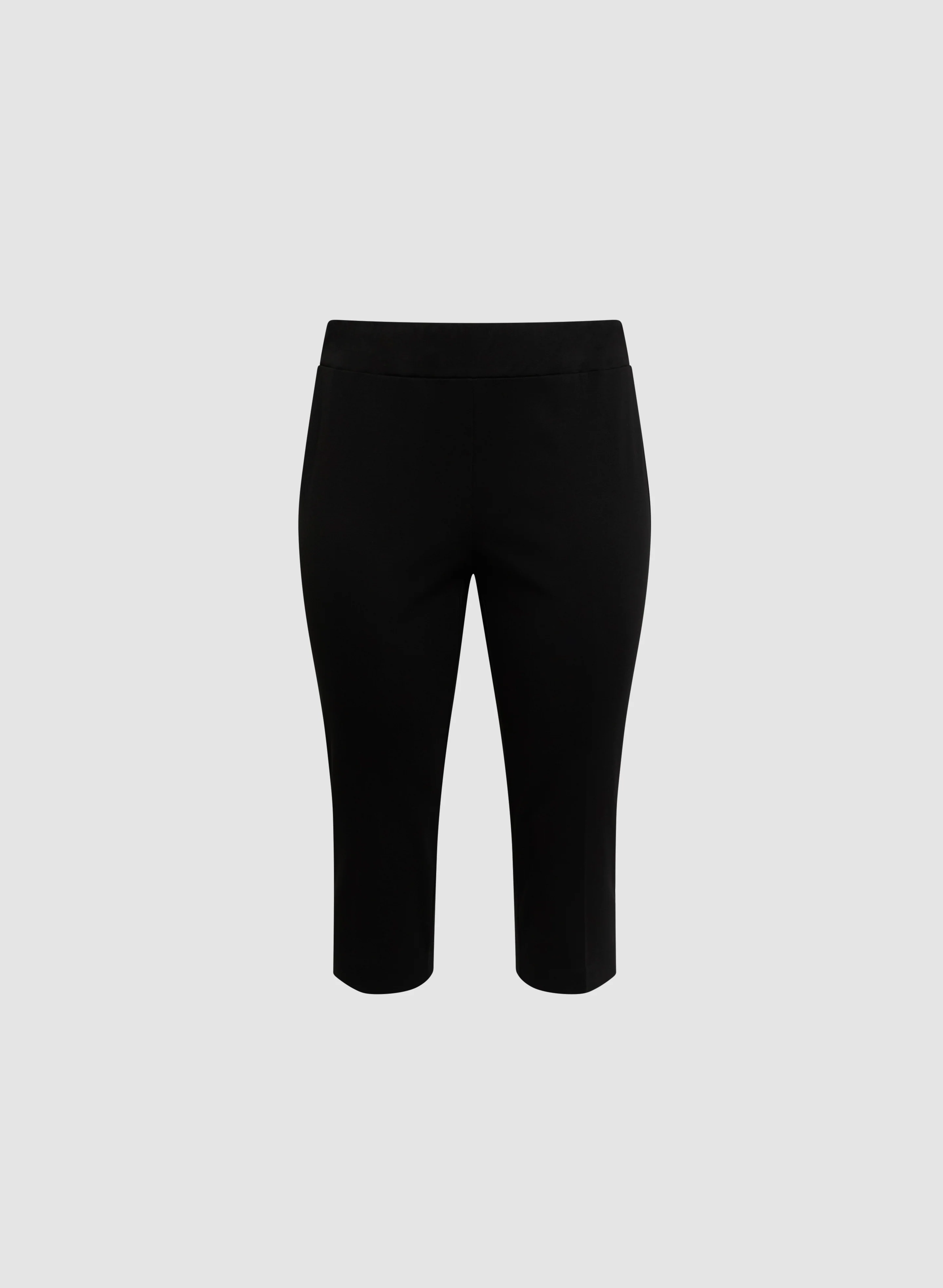 Slit Detail Straight Leg Capris - Image 6