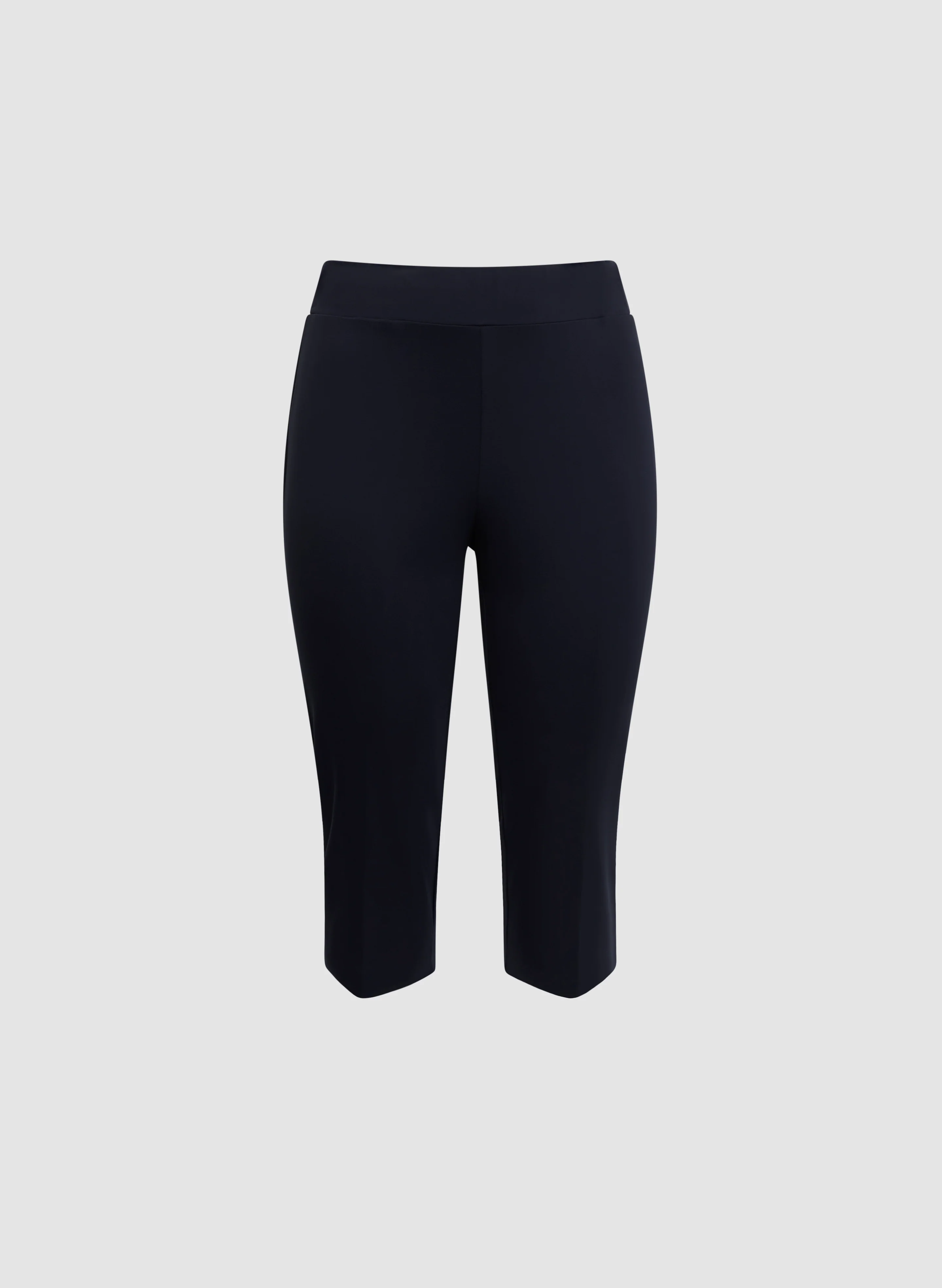 Slit Detail Straight Leg Capris - Image 6