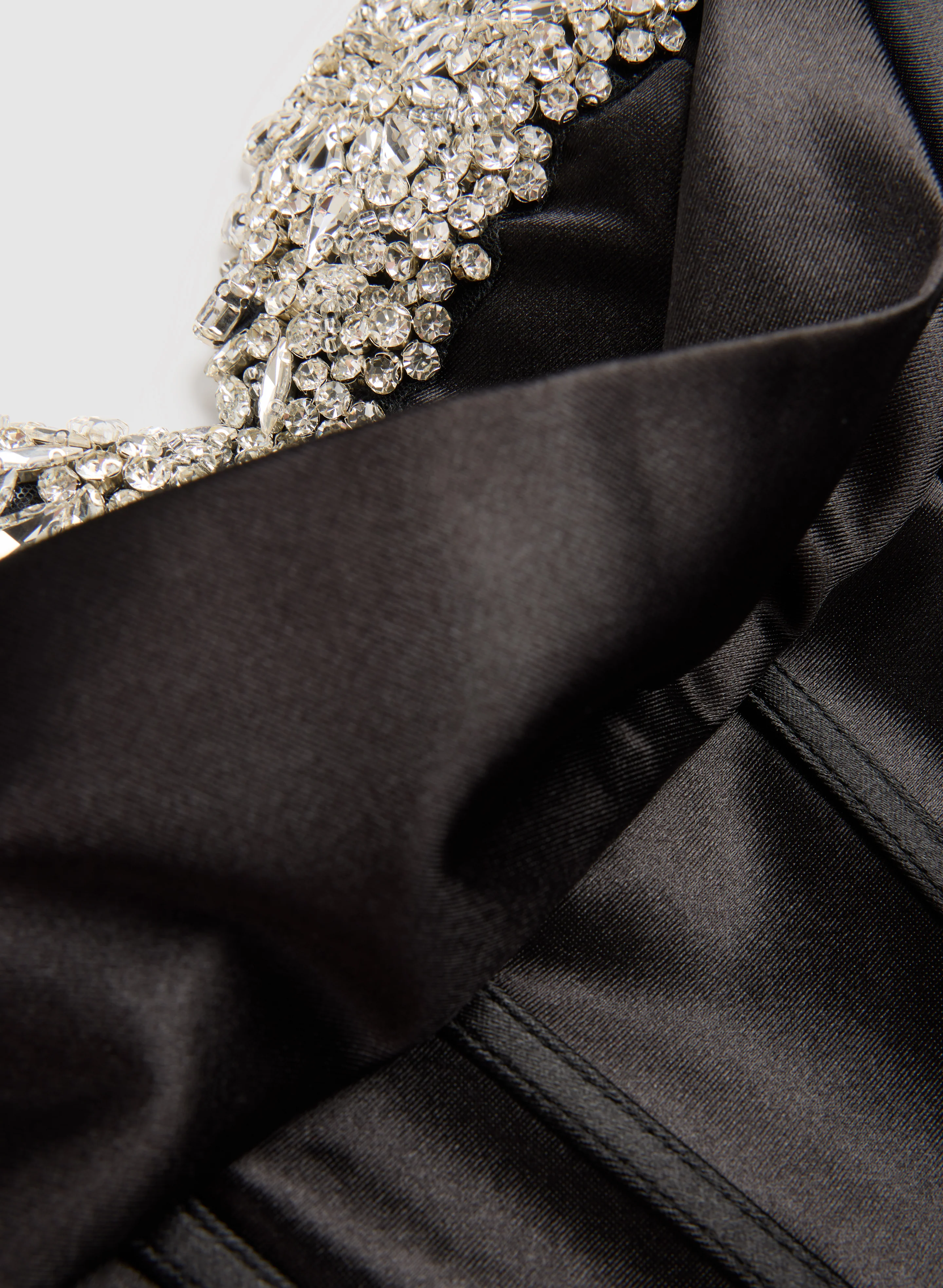 Slit Satin Dress - Image 6