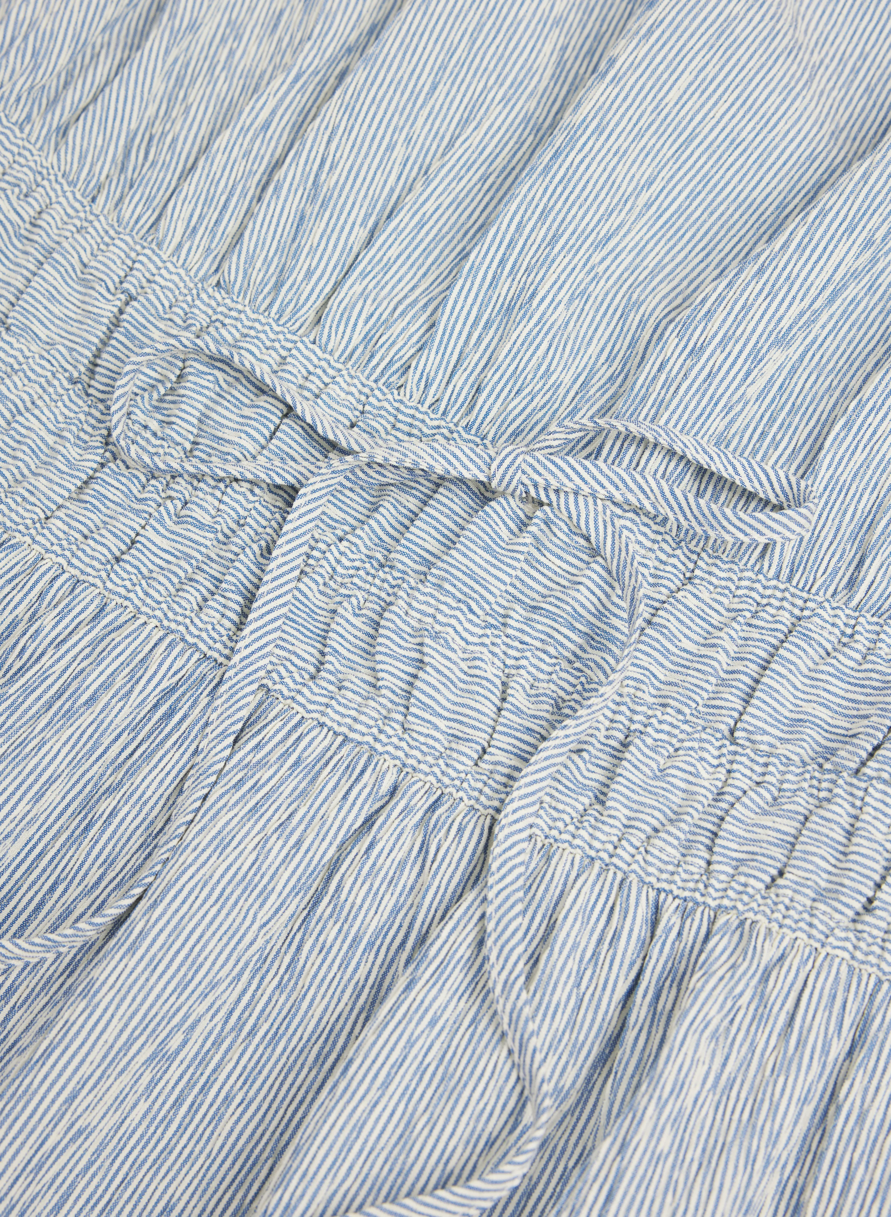 Smocked Tiered Maxi Dress - Image 7