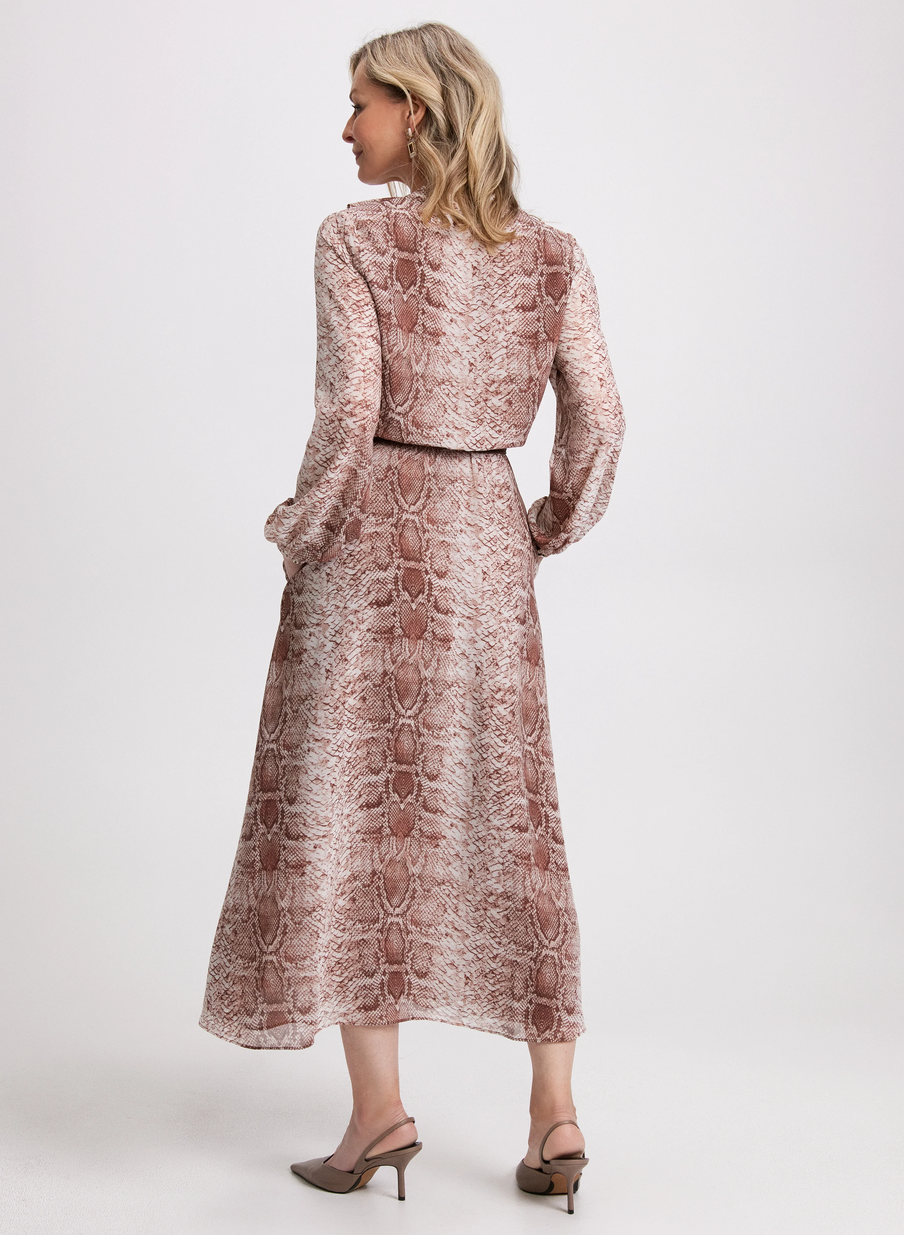 Snake Print Dress - Image 2