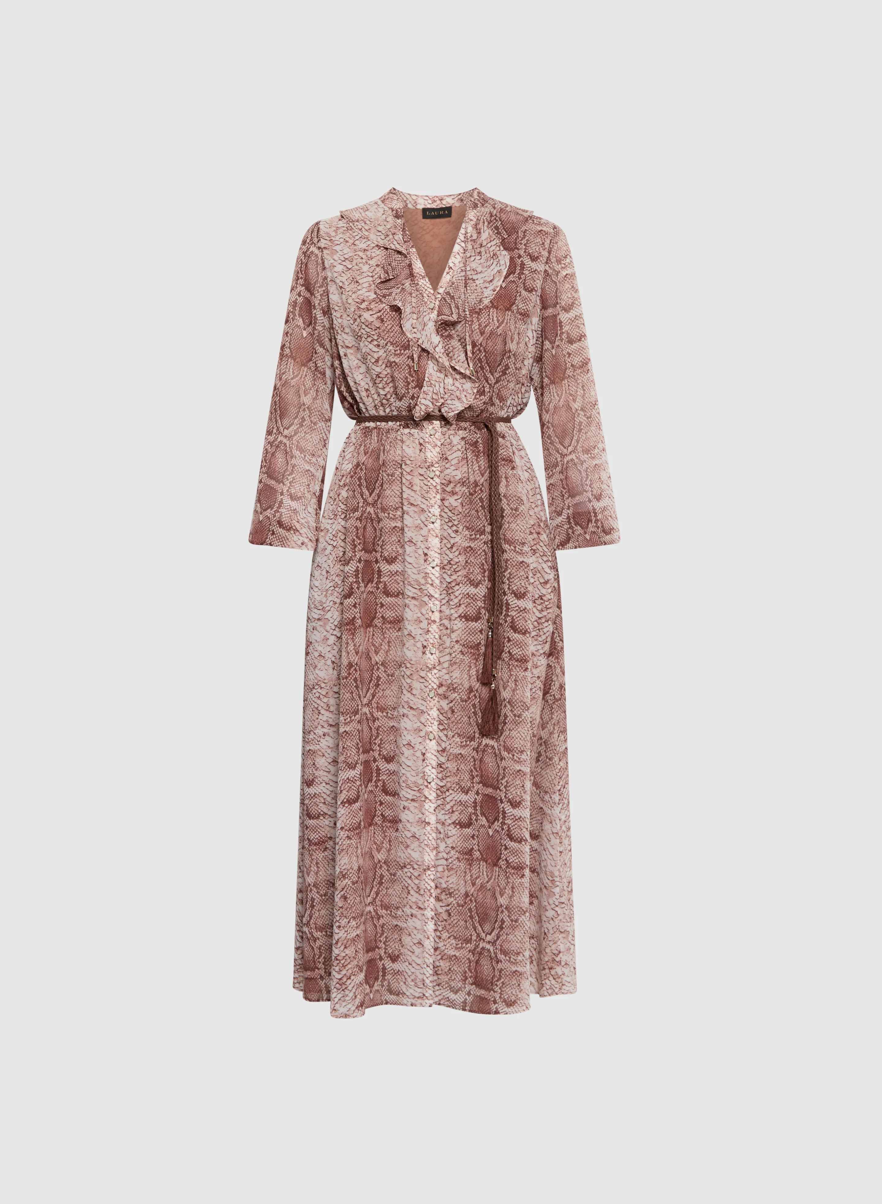 Snake Print Dress - Image 6