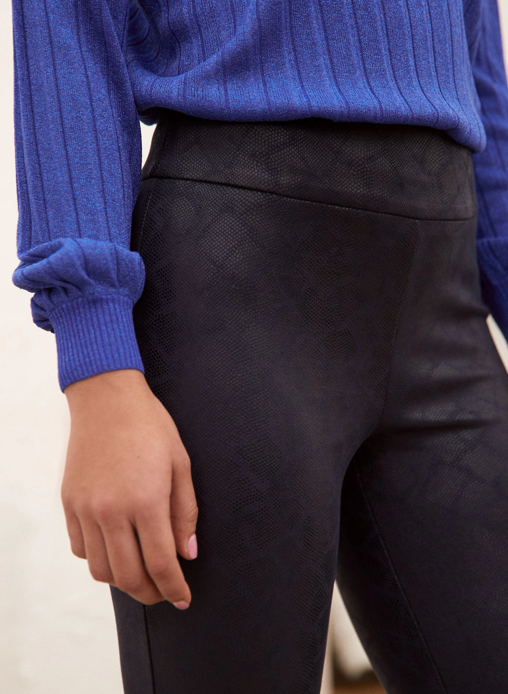 Snake Skin Pattern Pants - Image 4