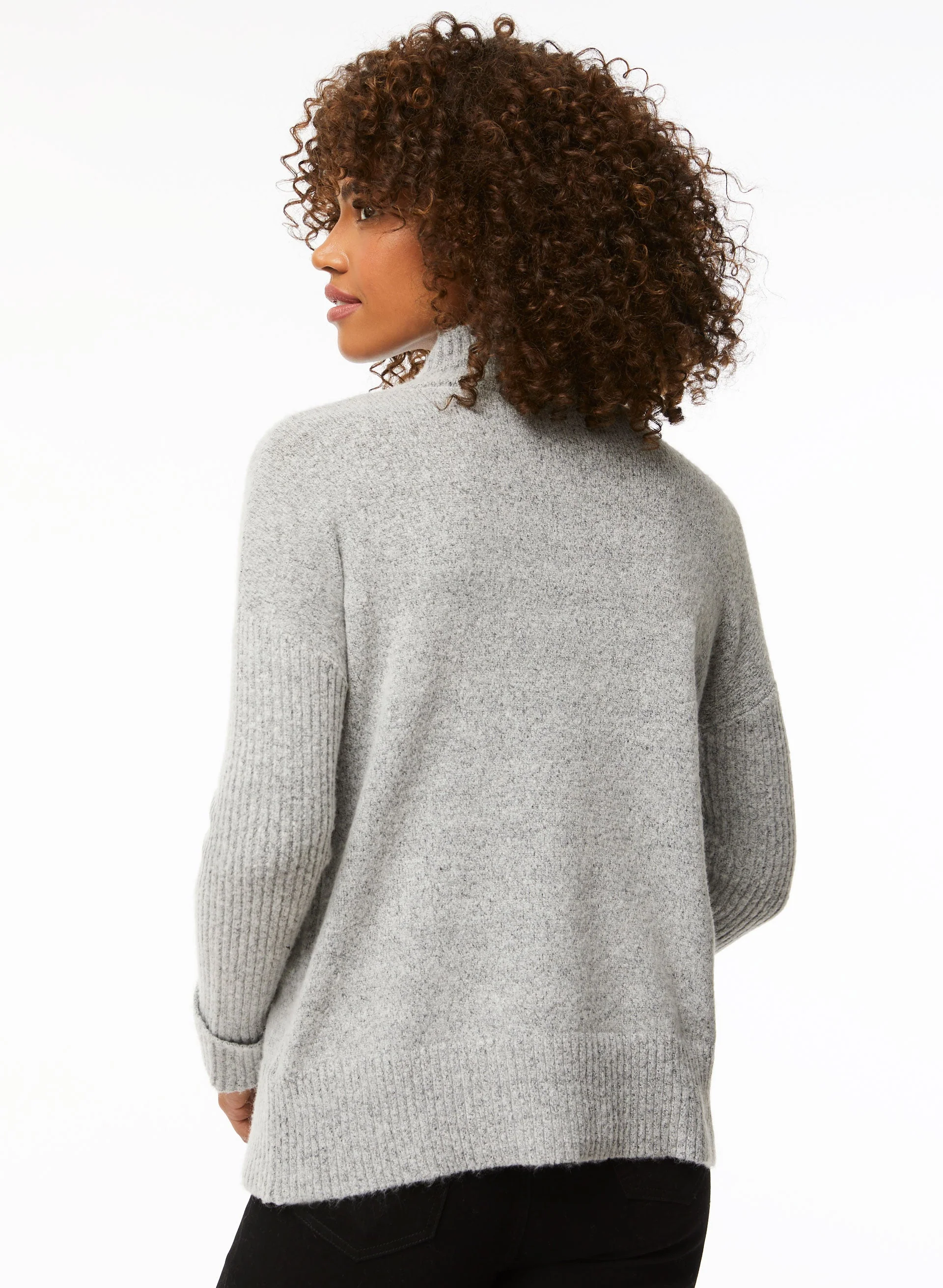 Snowflake Appliqué Sweater - Image 2