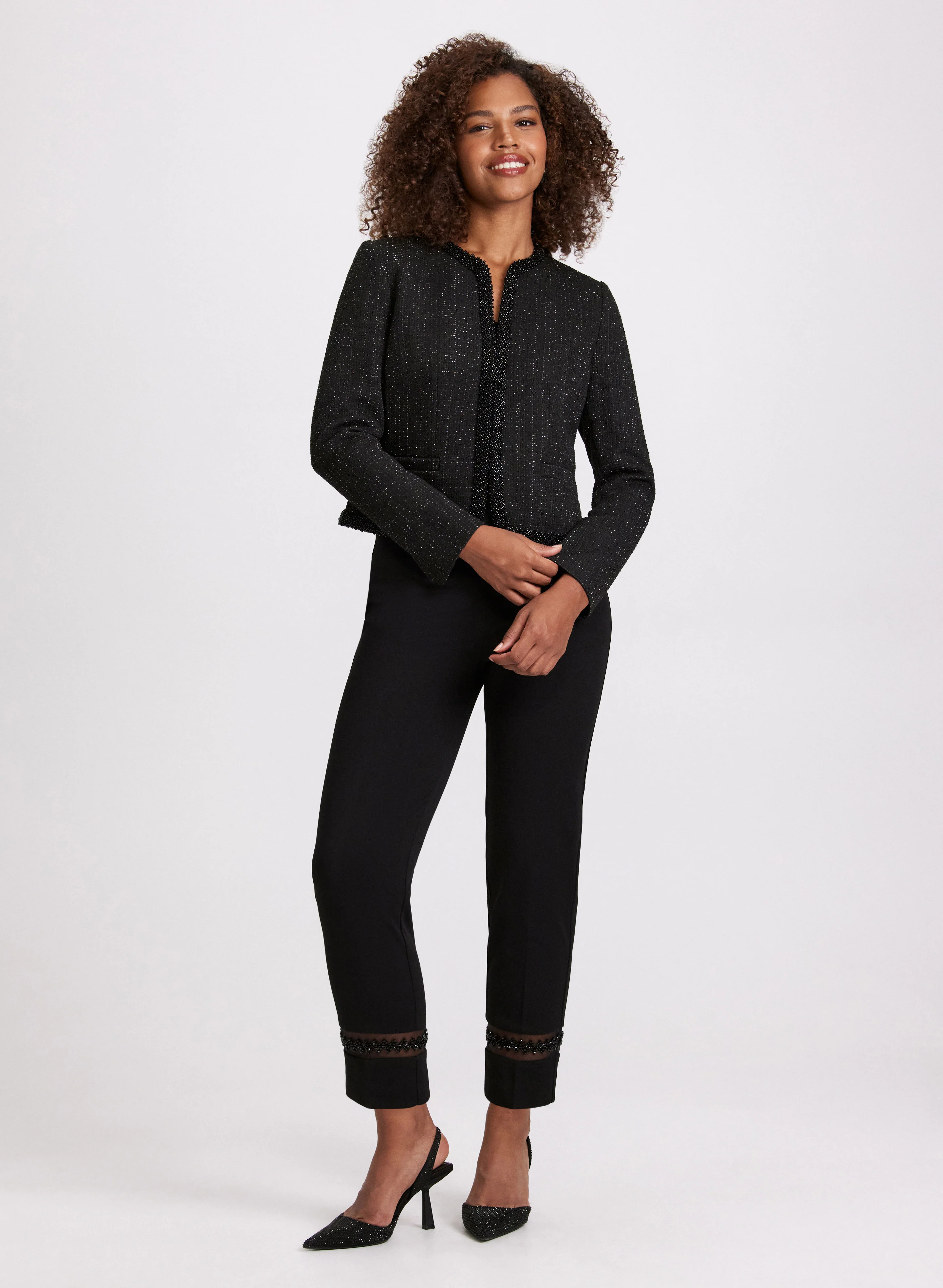 Sofia Crepe Pants - Short - Image 3