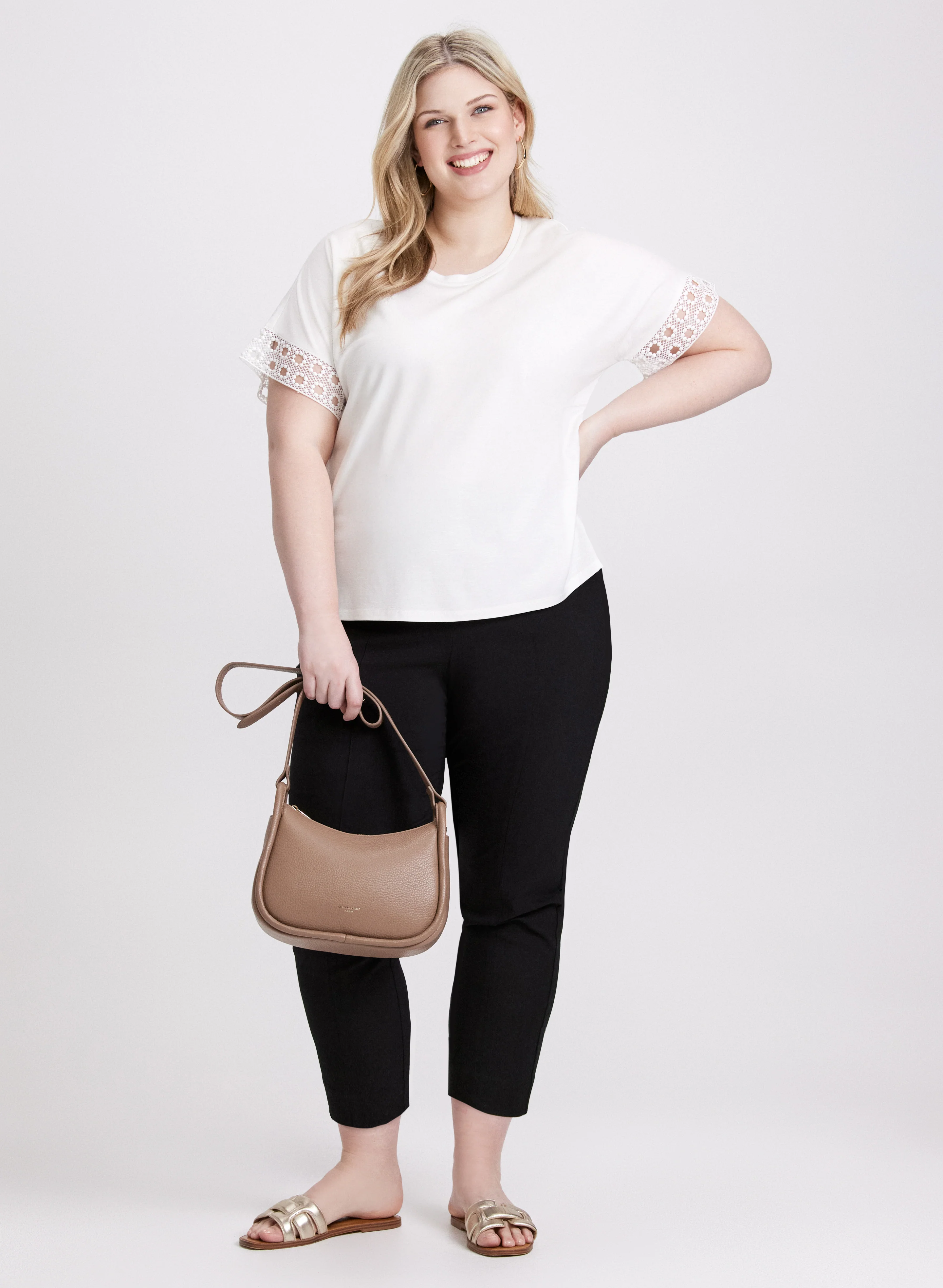 Sofia Slim-Leg Pants - Short - Image 3