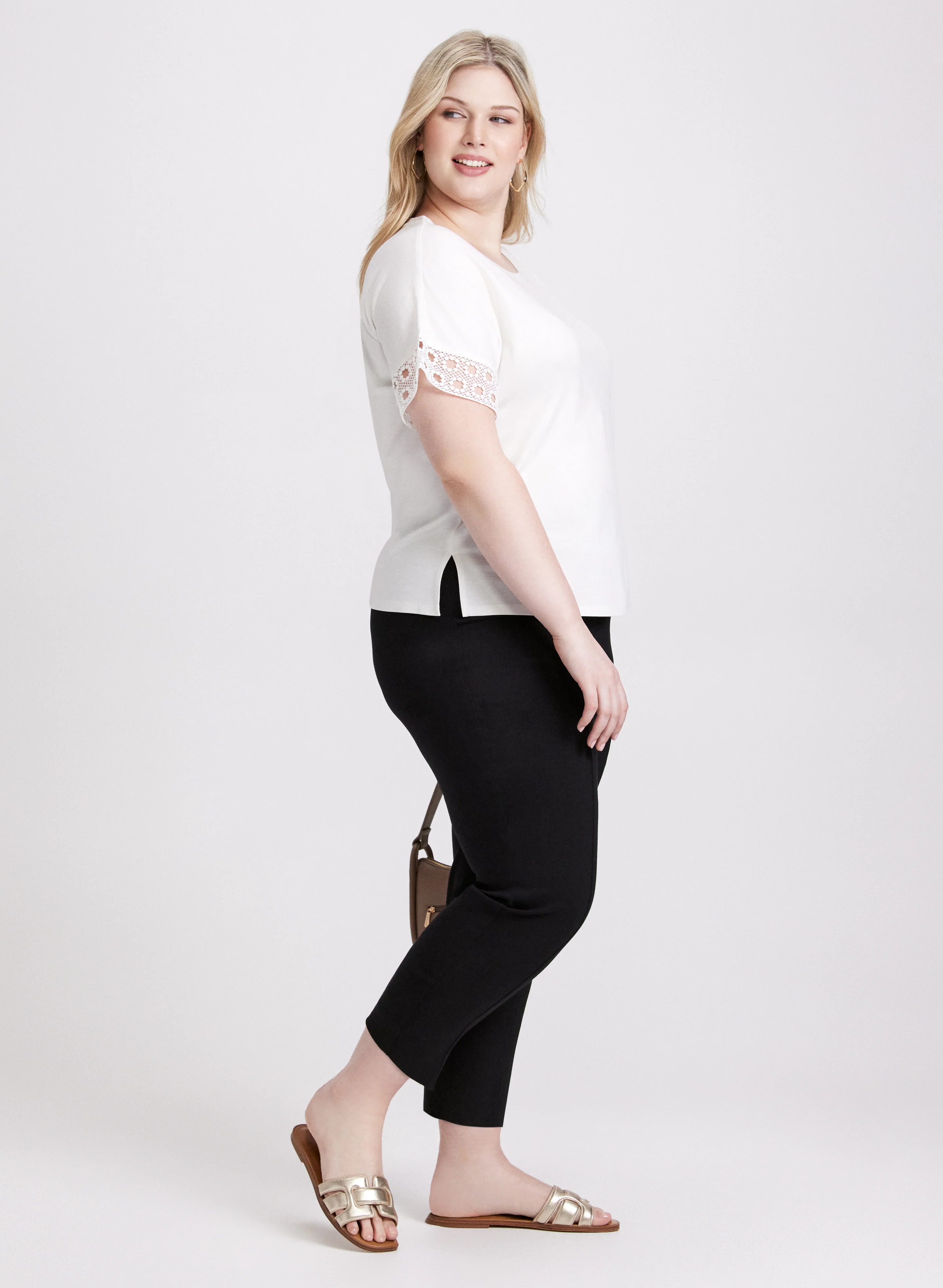 Sofia Slim-Leg Pants - Short - Image 4