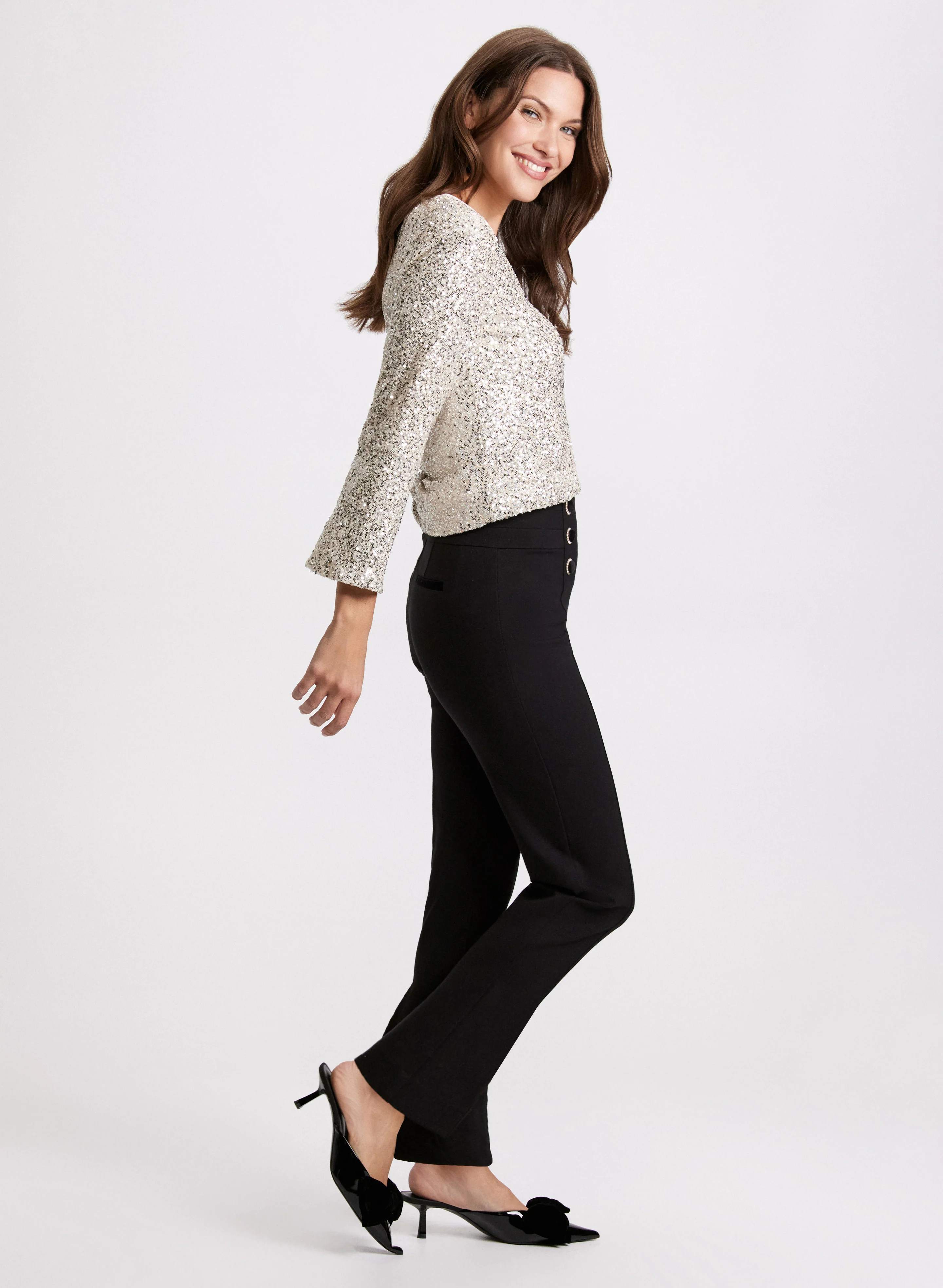 Sofia Slim-Leg Pants - Regular - Image 4