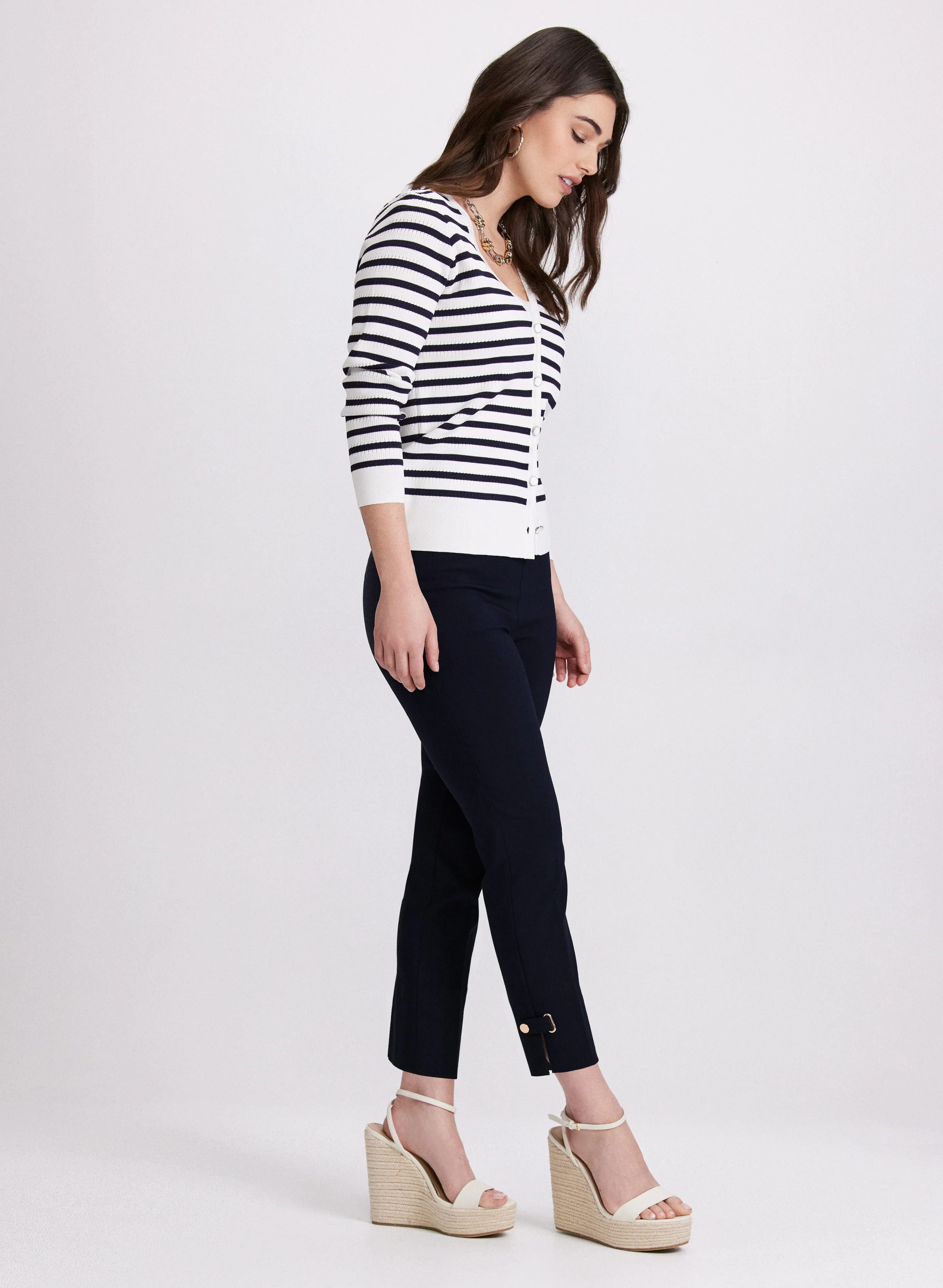 Sofia Slim-Leg Pants - Short - Image 5