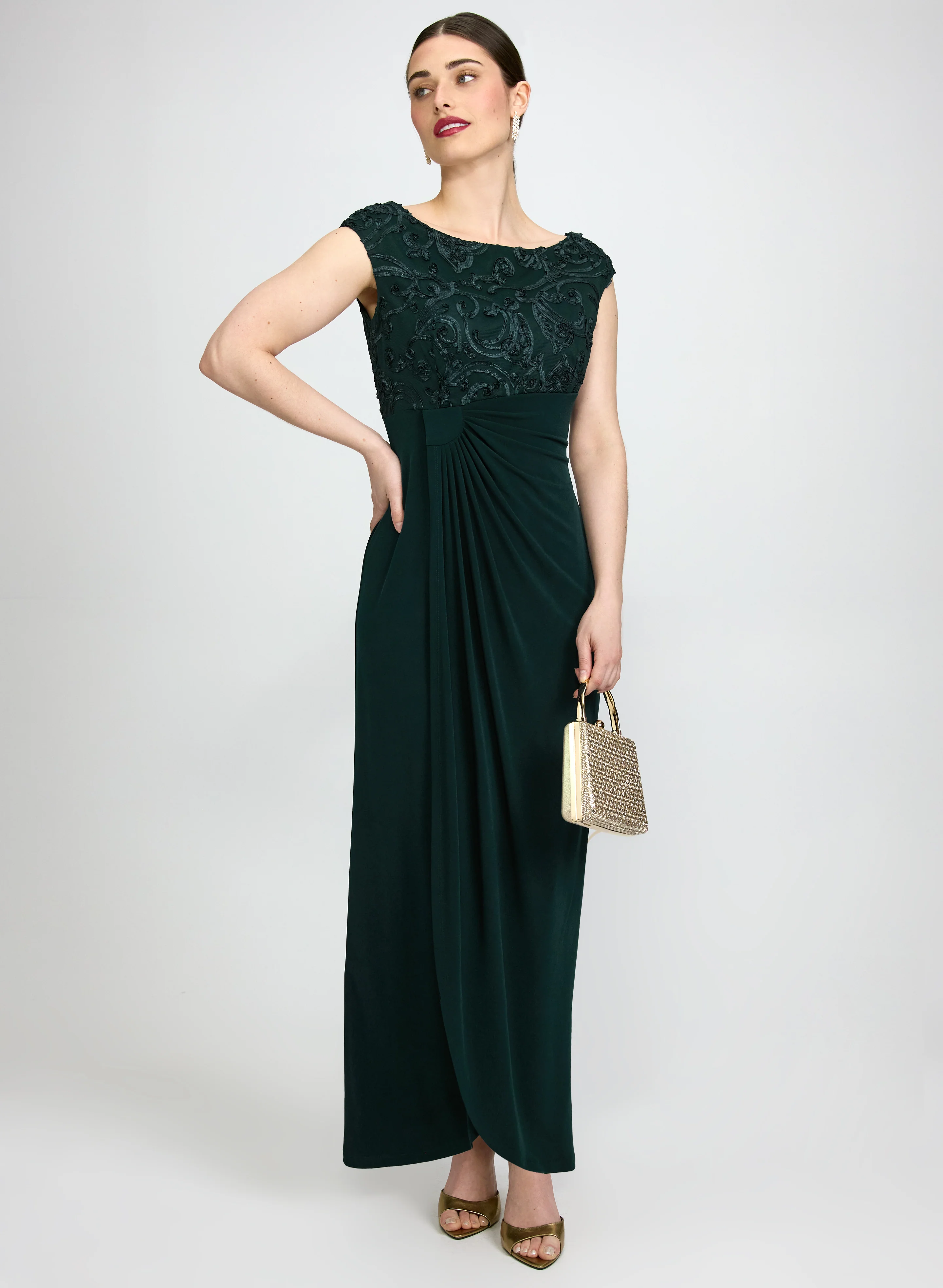 Soutache Bodice Dress