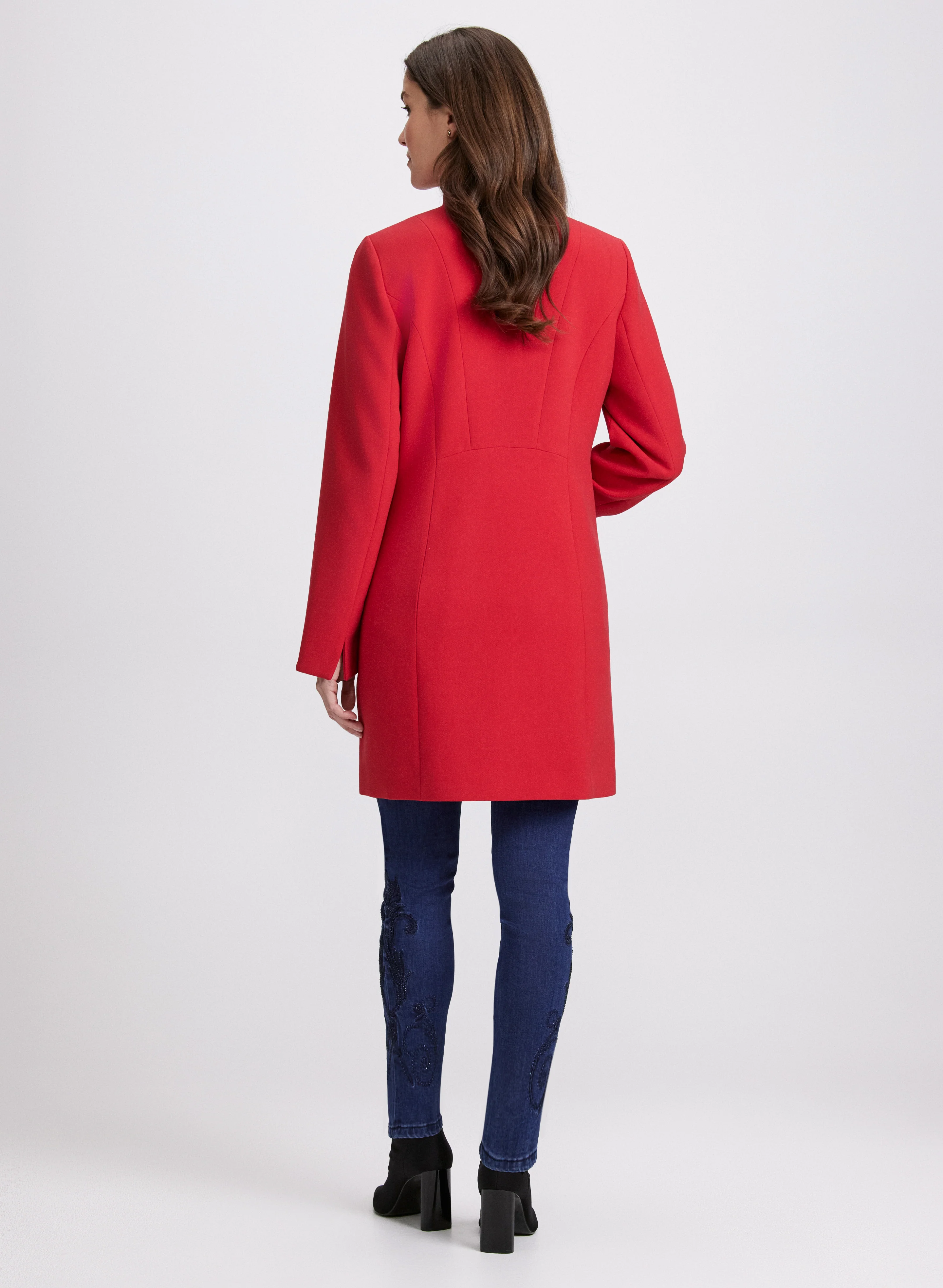 Stand Collar Coat - Image 4