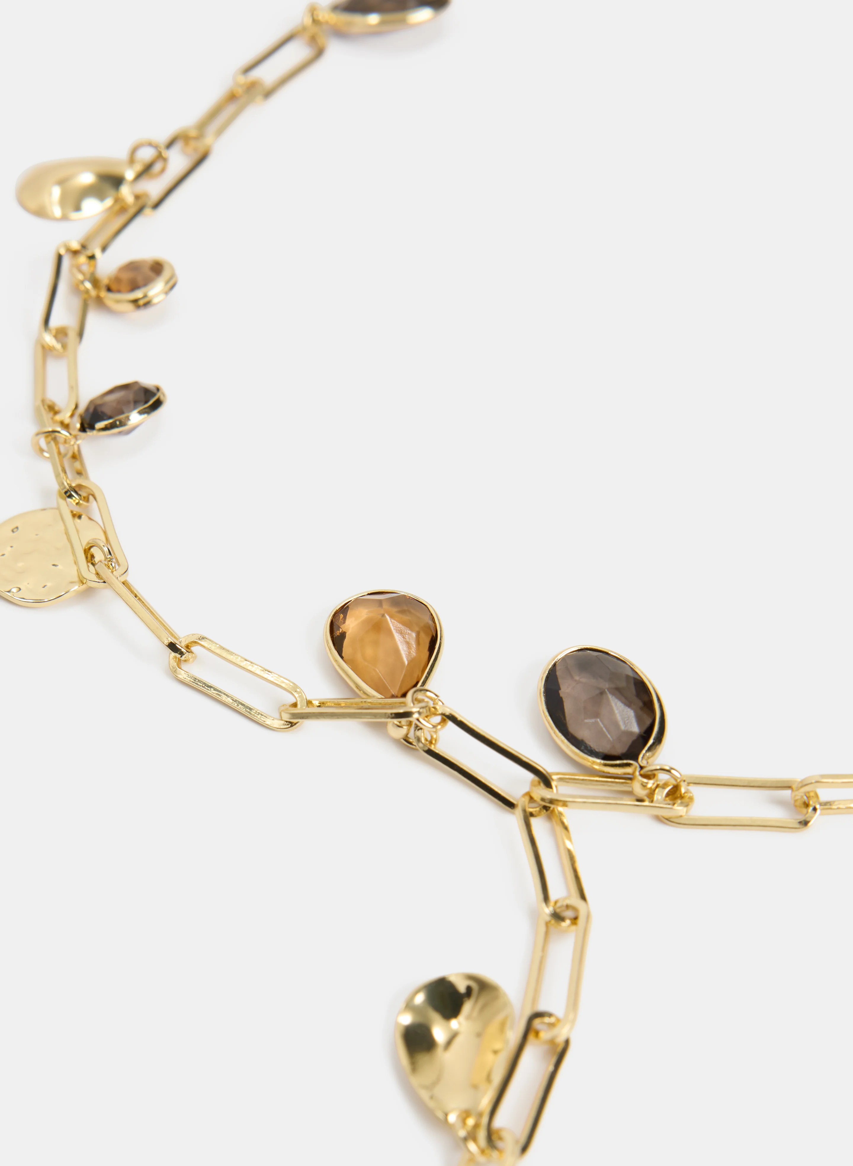Stone Insert Y-Necklace - Image 2