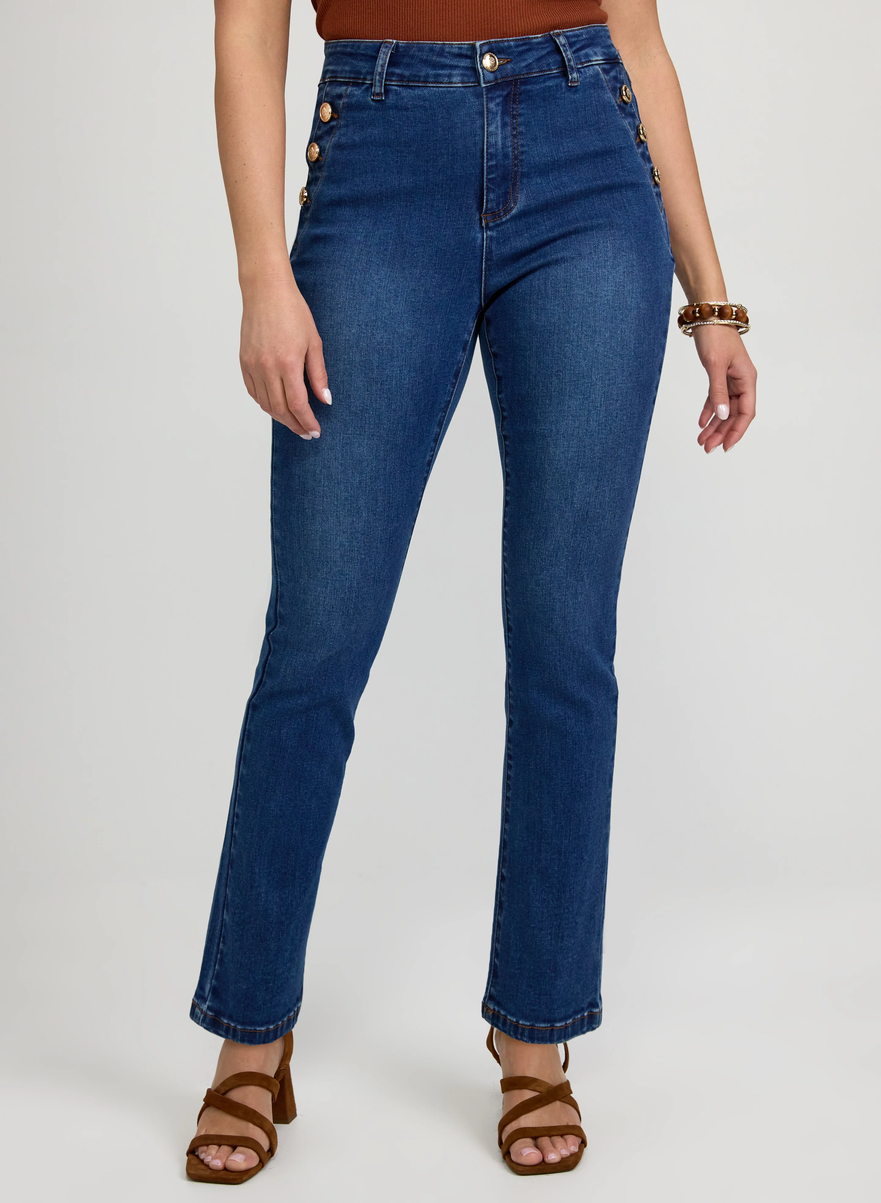 Straight-Leg Jeans