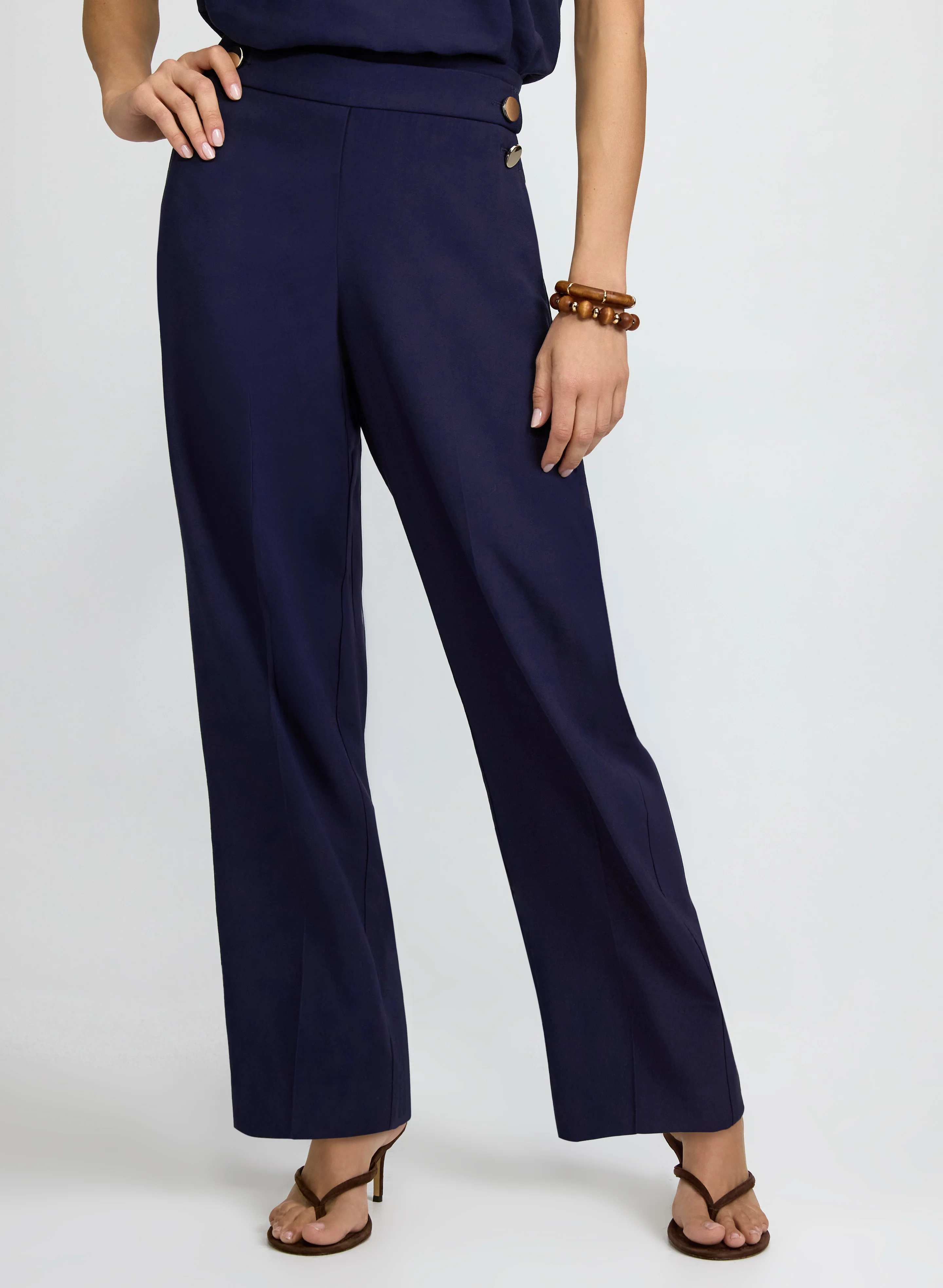 Straight-Leg Pants
