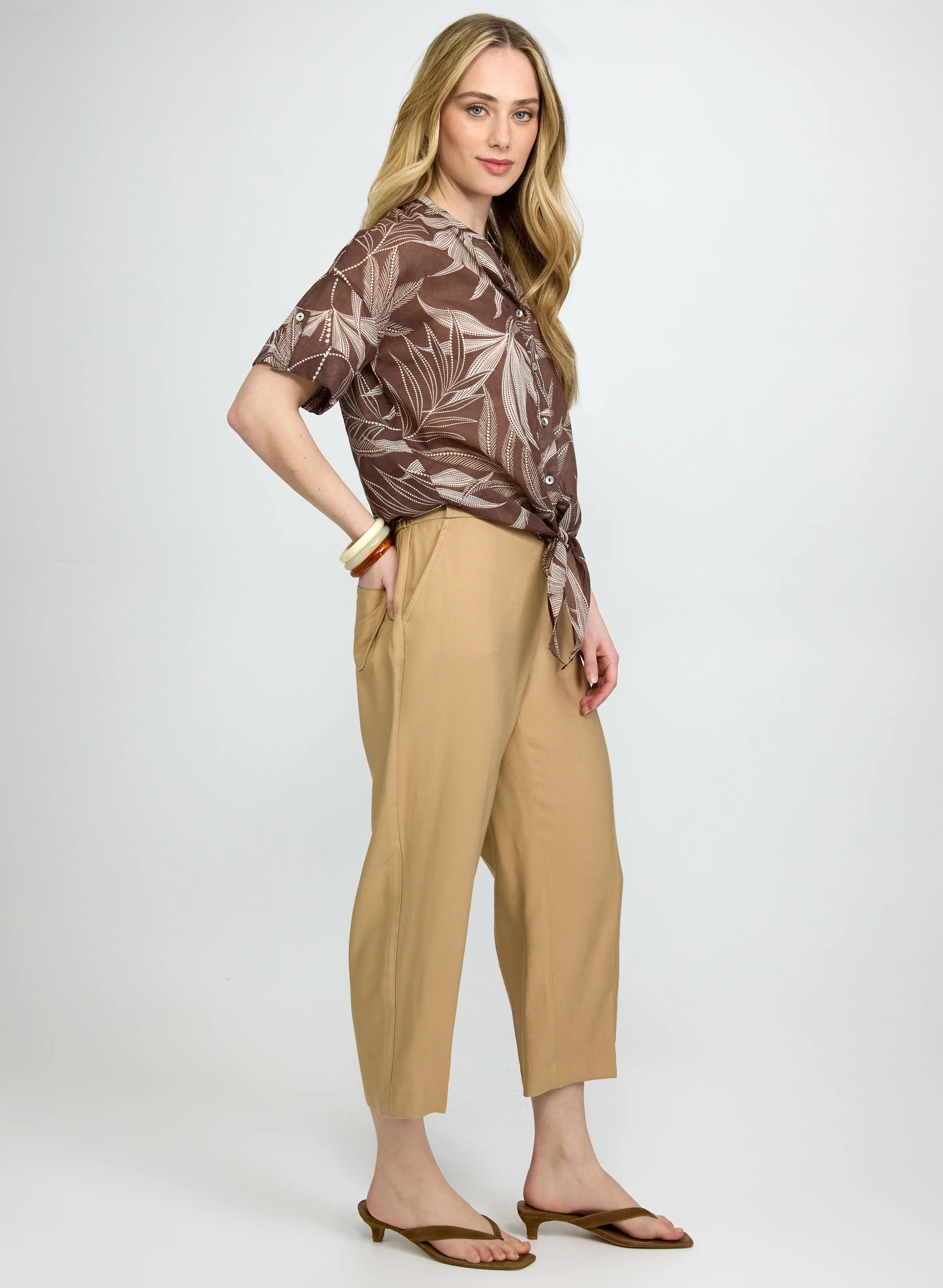 Straight-Leg Pull-On Capris - Image 5