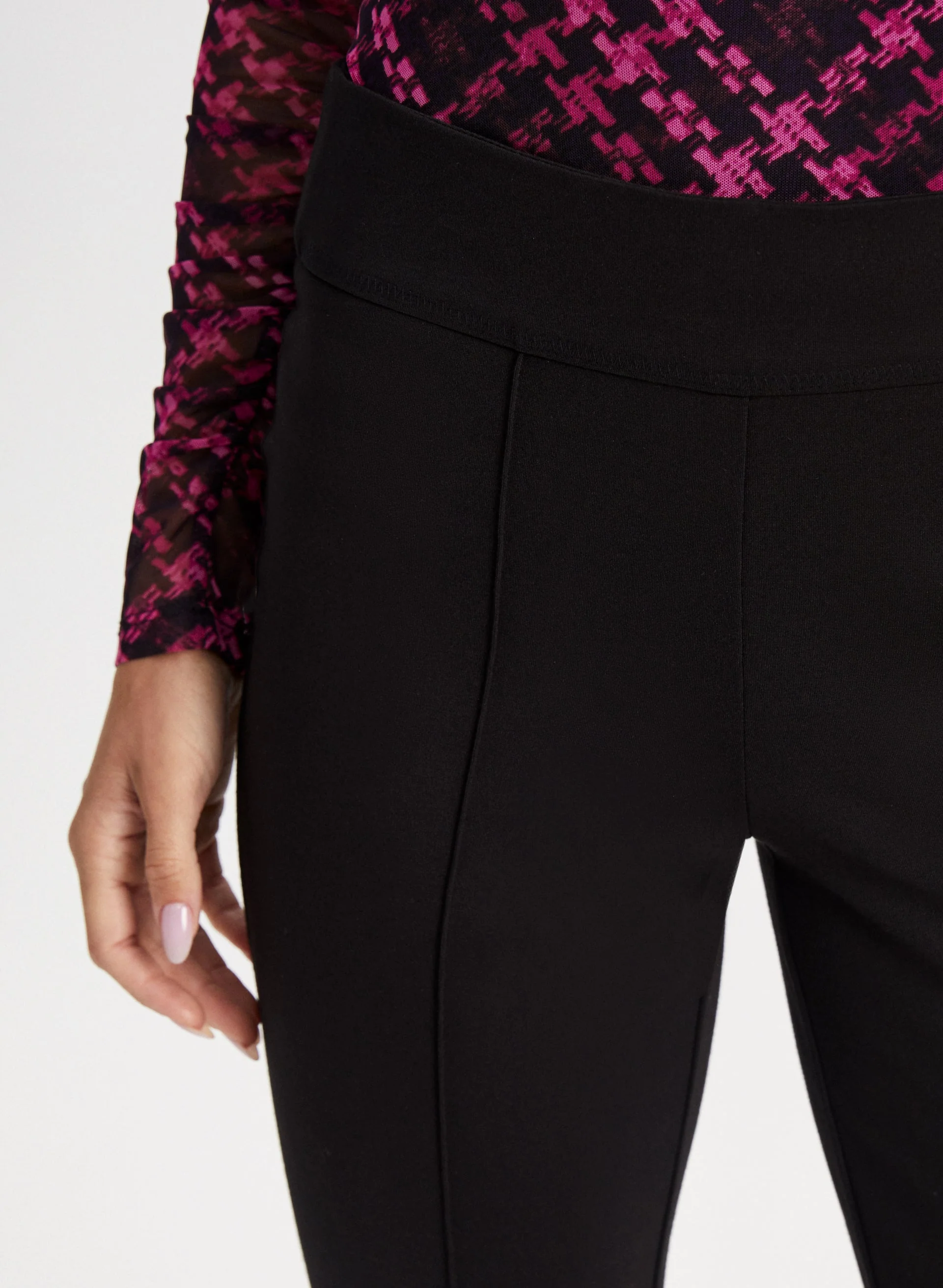 Straight Leg Pull-On Pants - Image 4