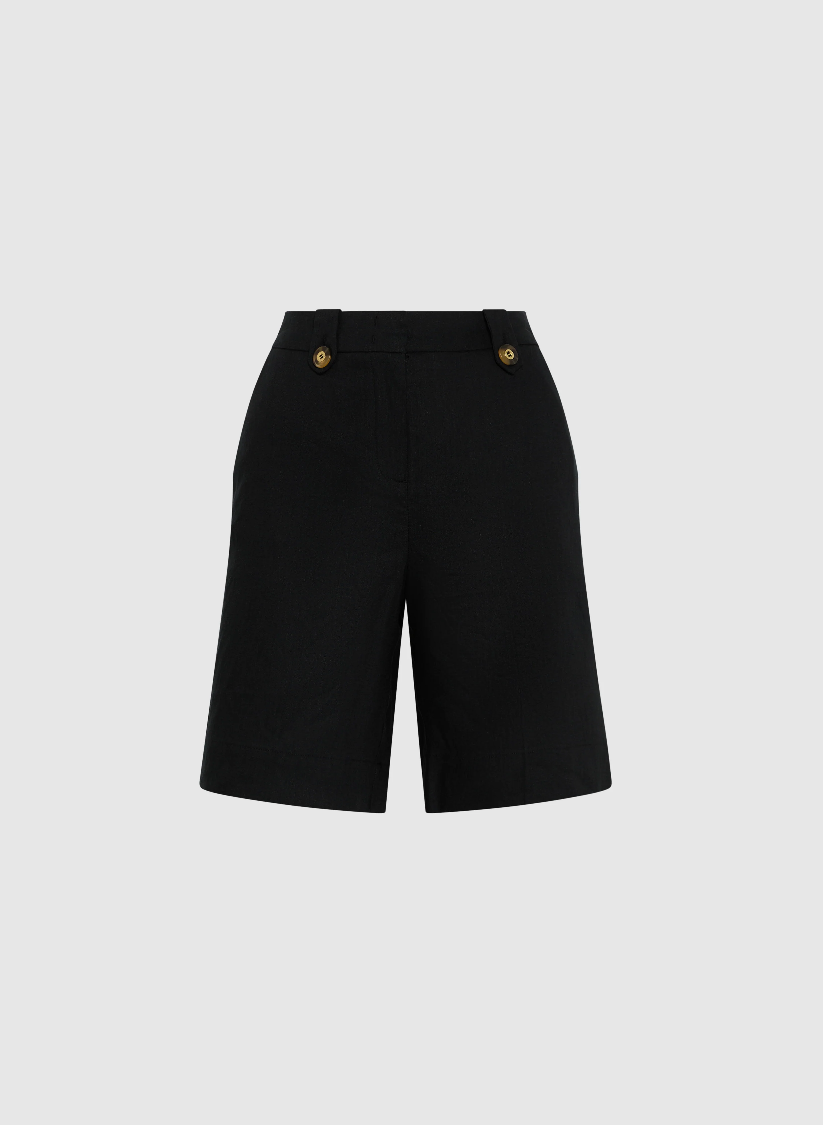 Stretch Linen-Blend Shorts - Image 6