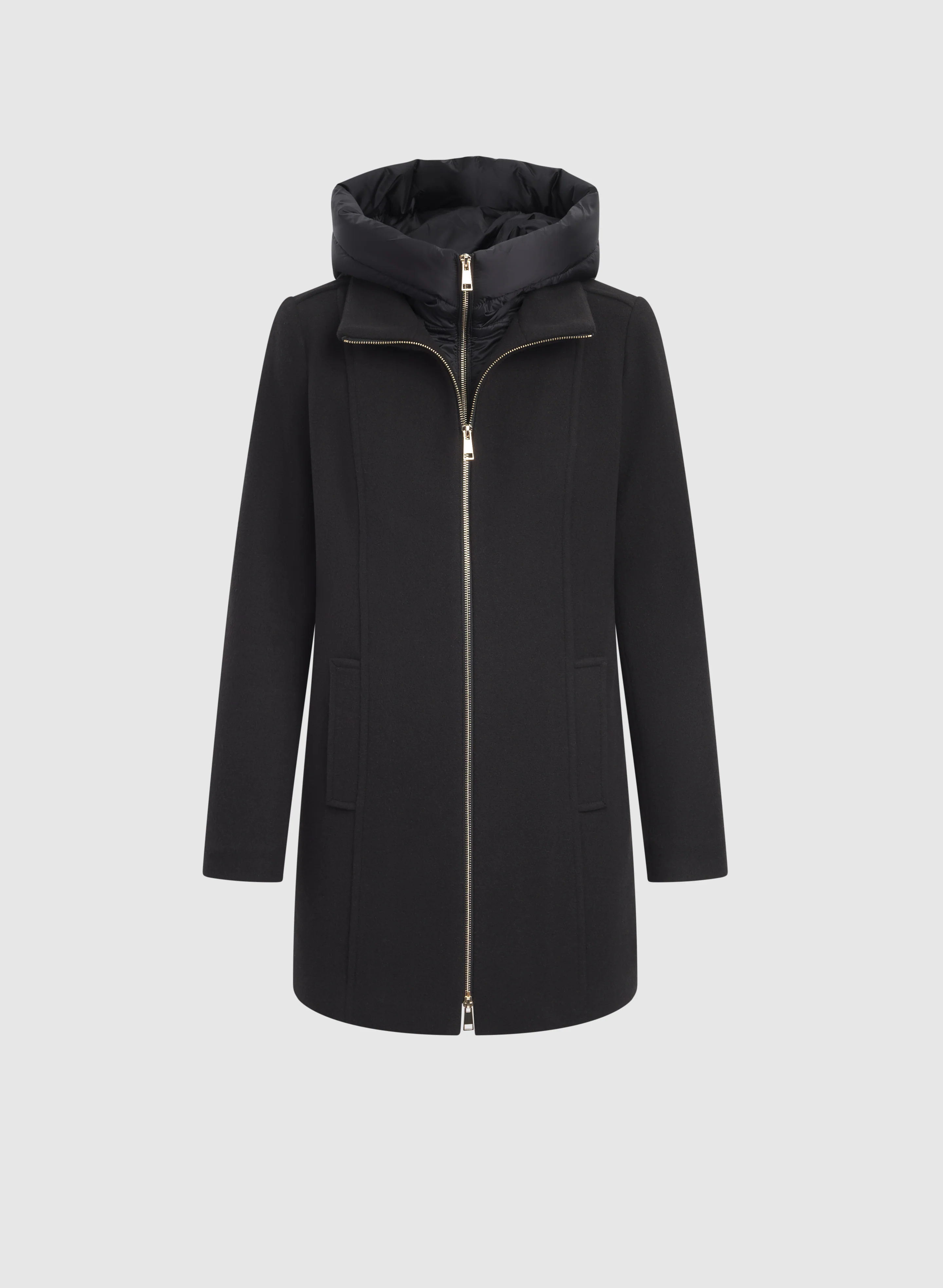 Stretch Wool Blend Coat - Image 9