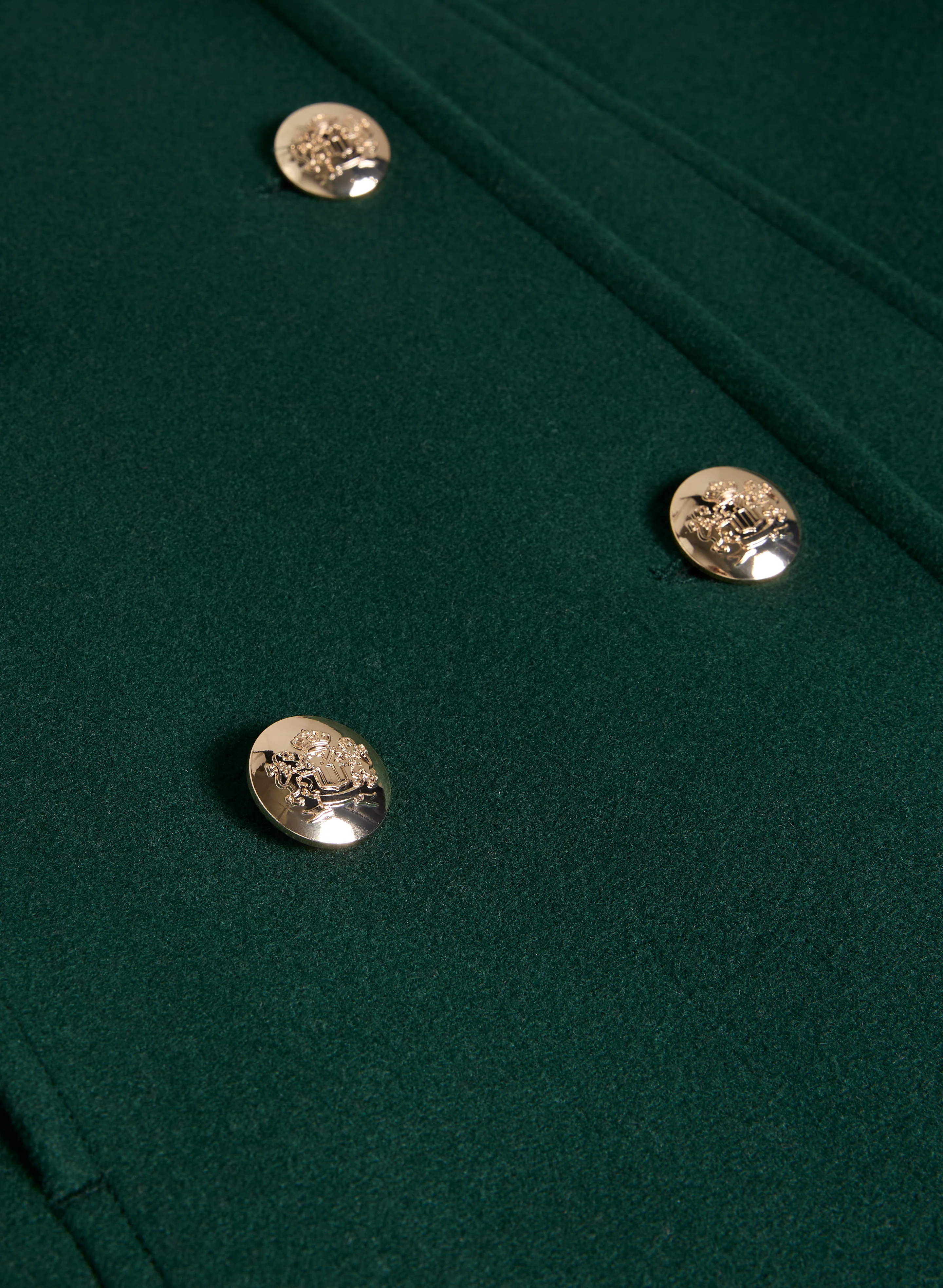 Stretch Wool Blend Coat - Image 6