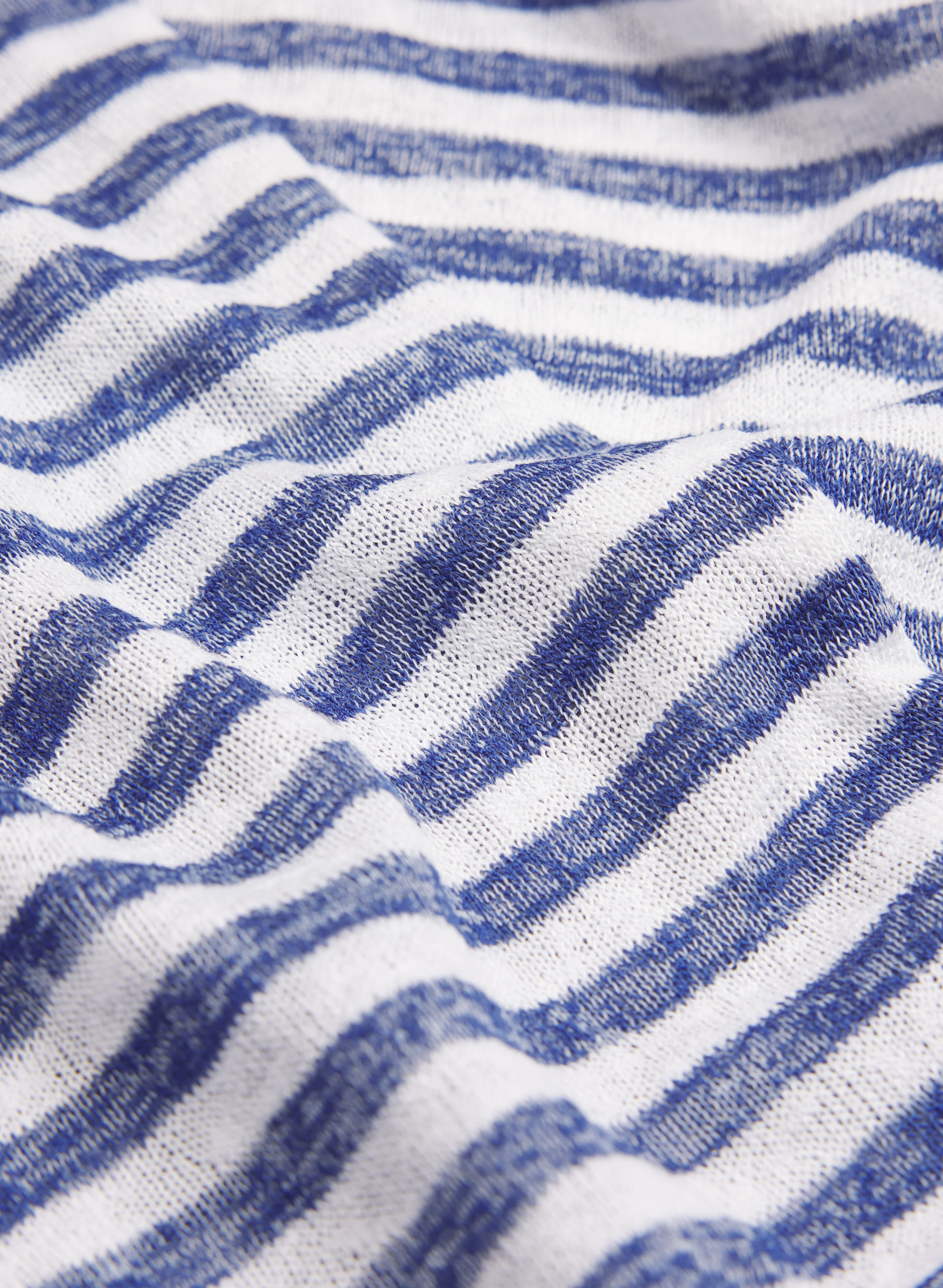 Stripe Boat Neck Top - Image 7