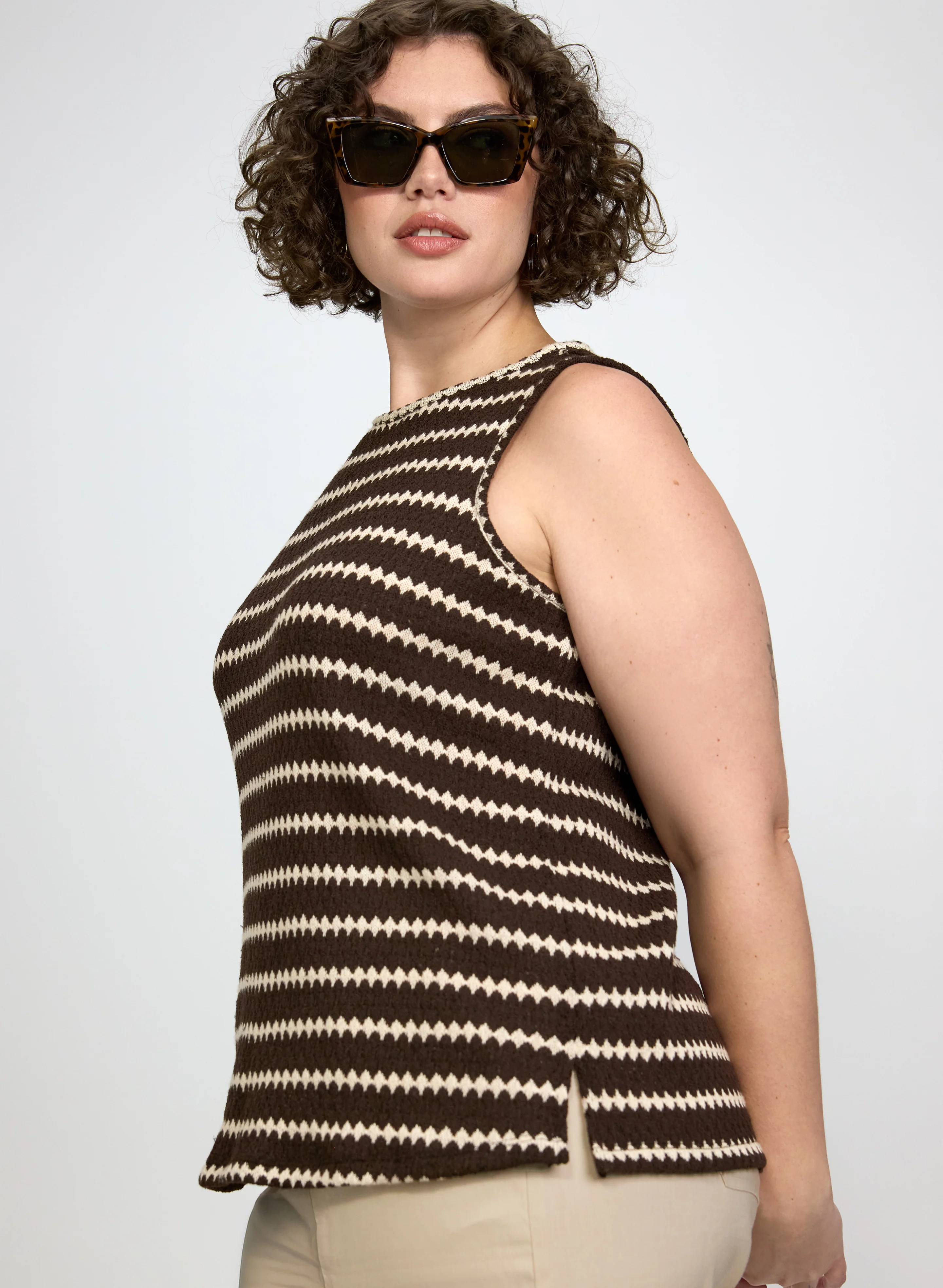 Stripe Crochet Cami - Image 8