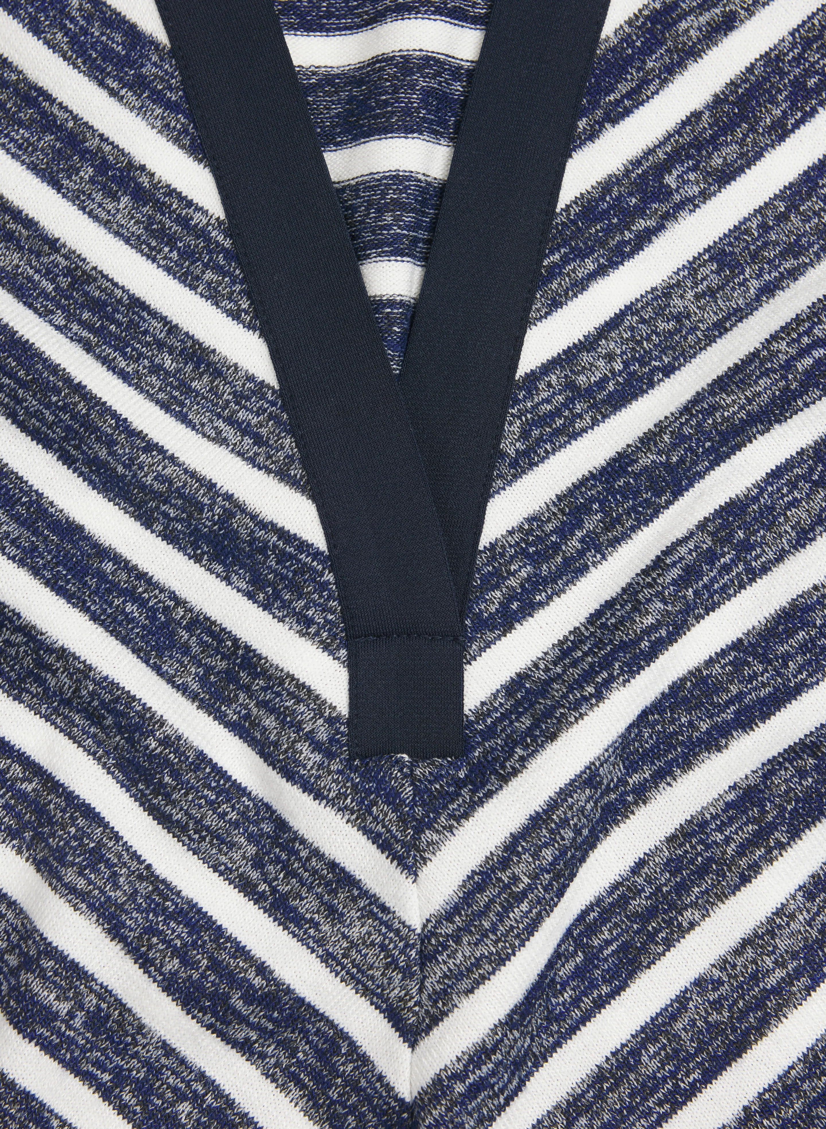 Stripe Elbow Sleeve Top - Image 7