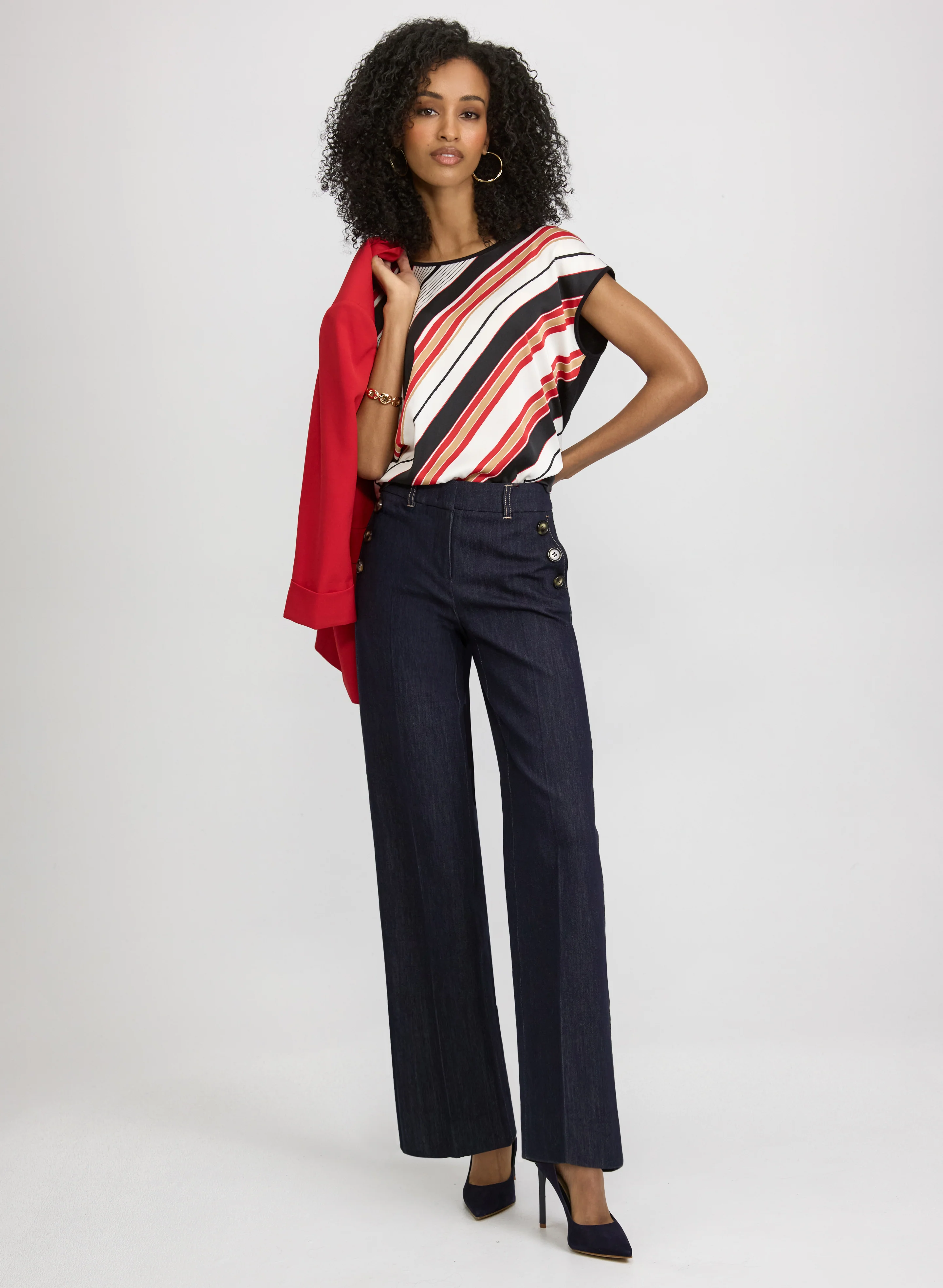 Stripe Front Top - Image 3