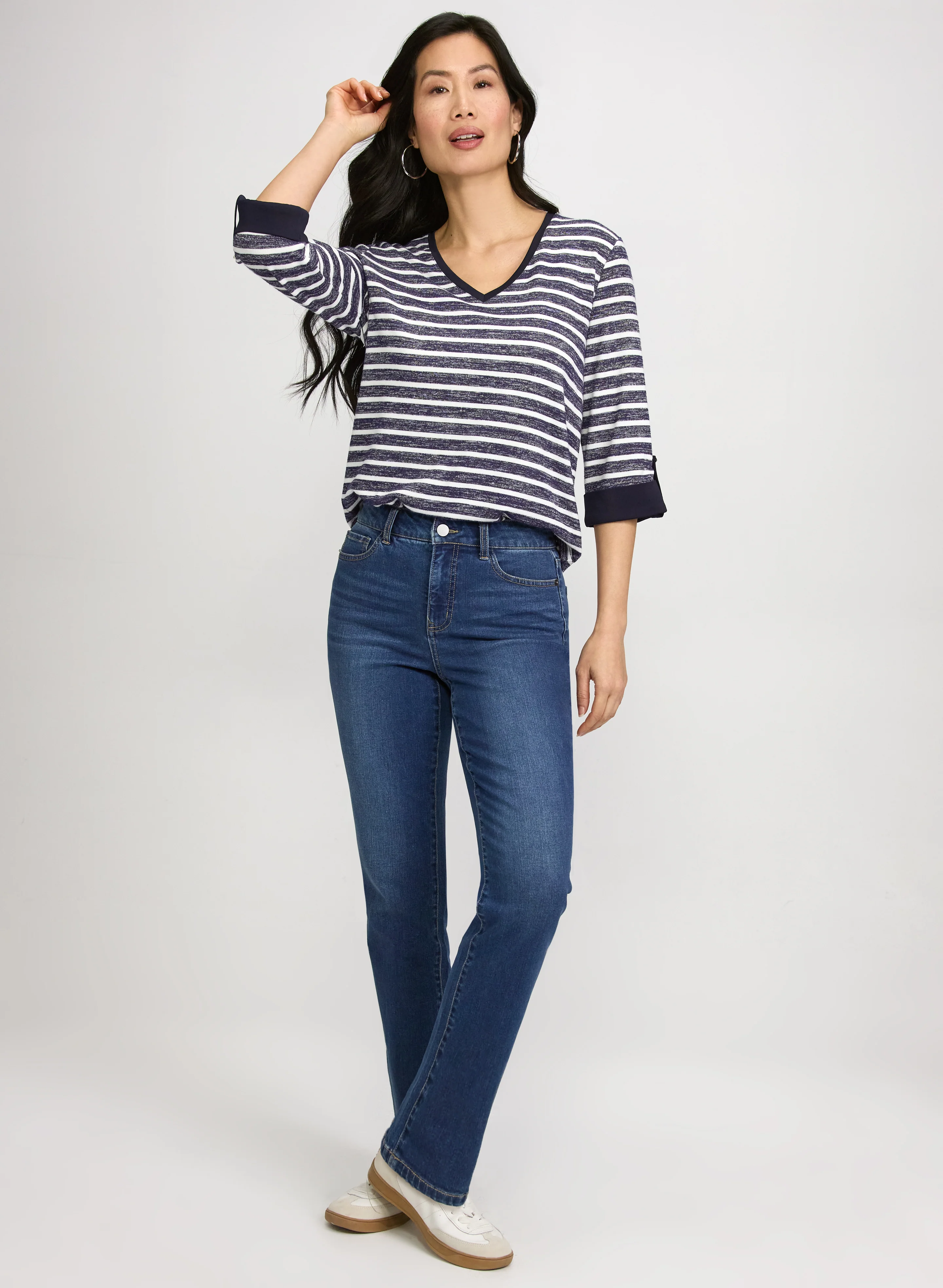 Stripe Knit Top - Image 3