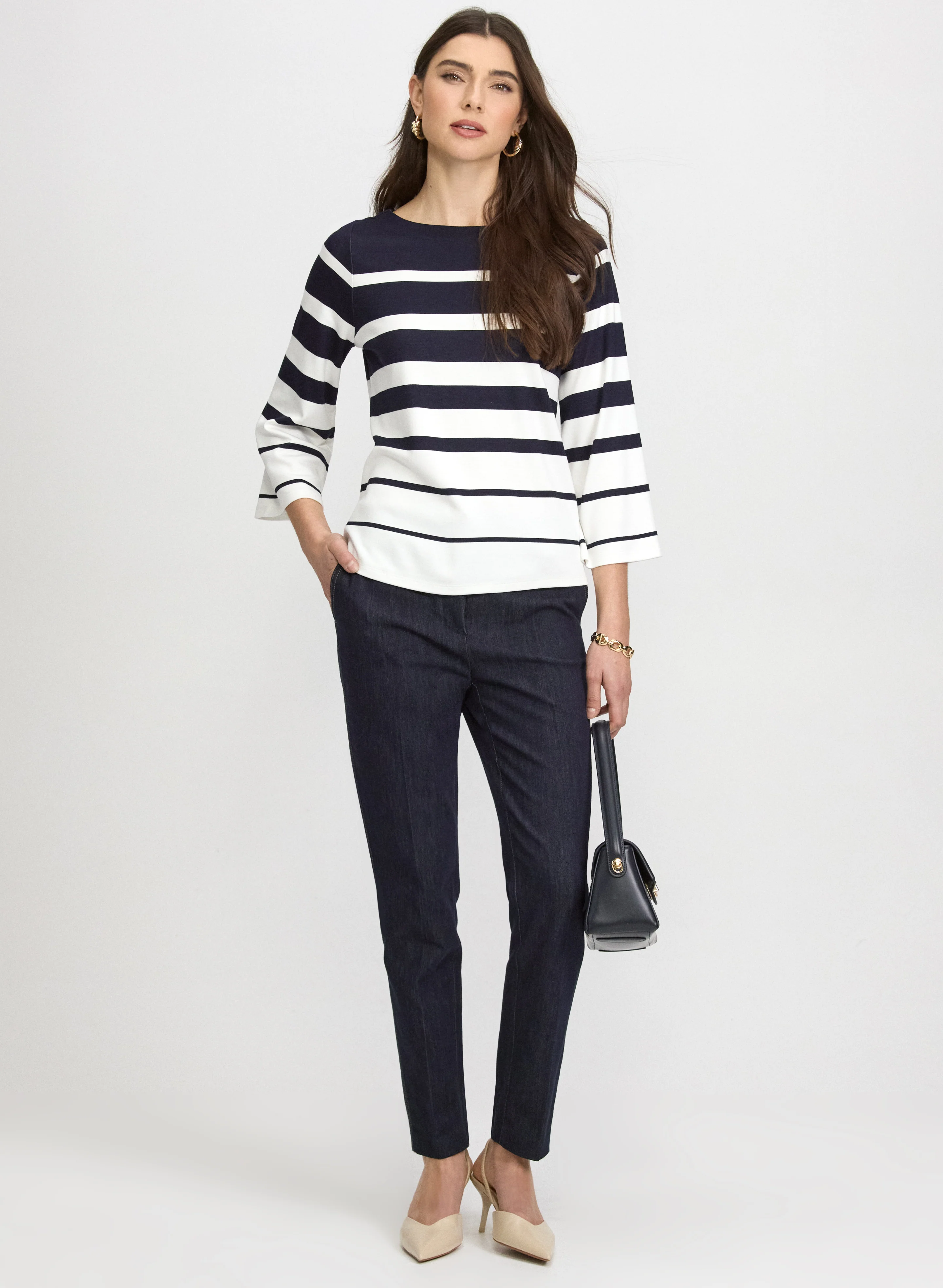 Stripe Ponte de Roma Top - Image 3