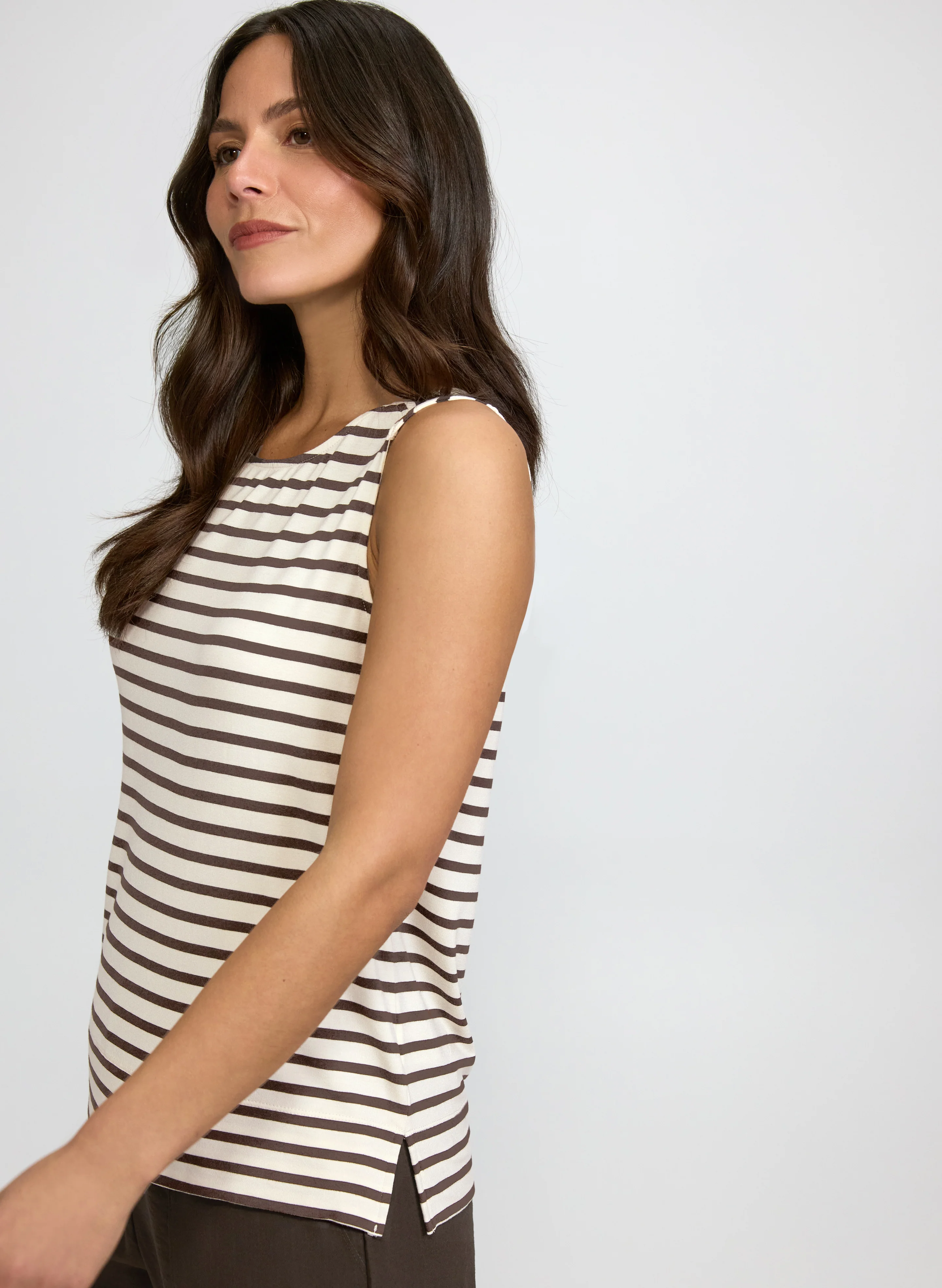 Stripe Print Cami - Image 4