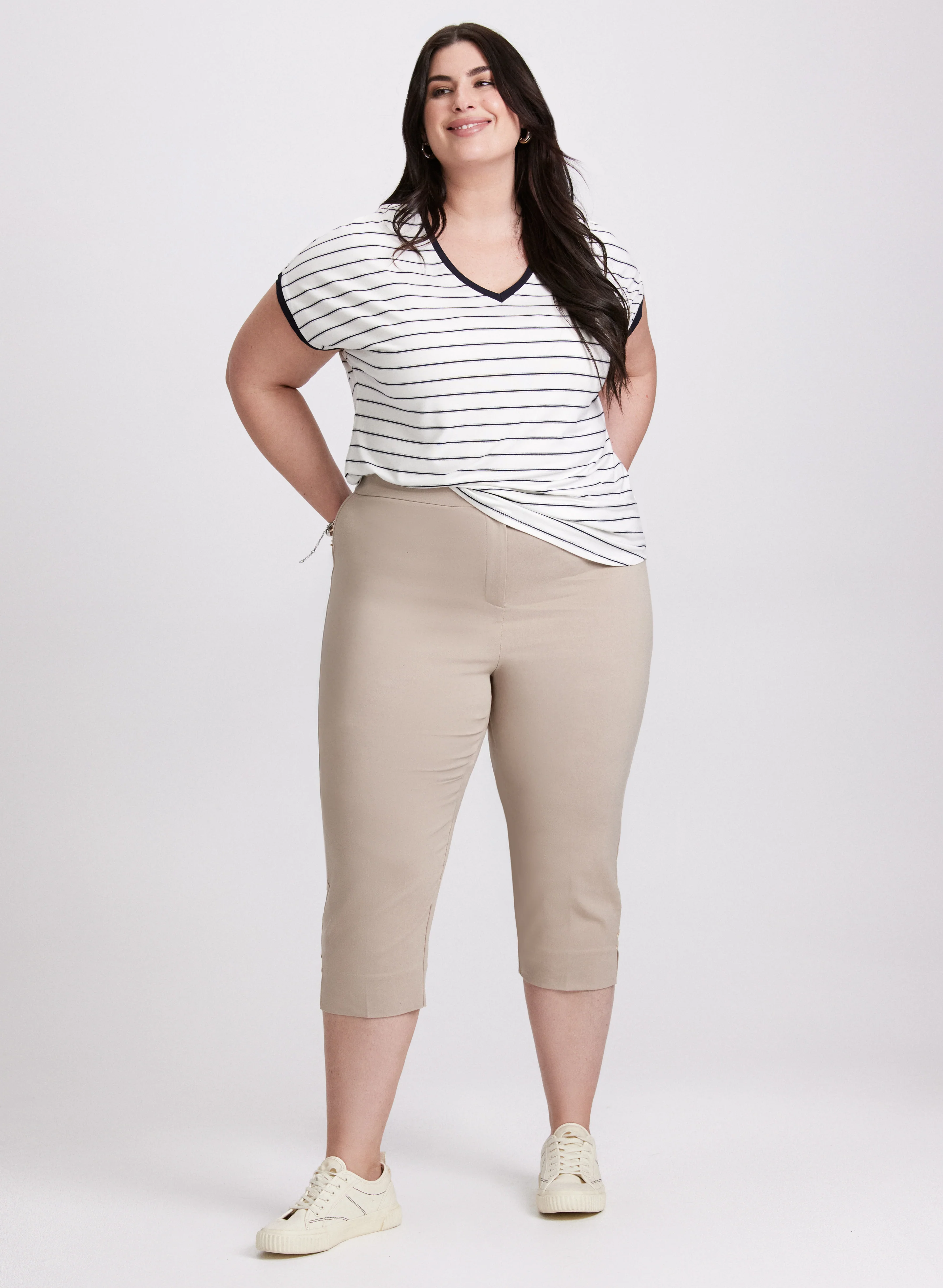 Stripe Print T-Shirt - Image 3