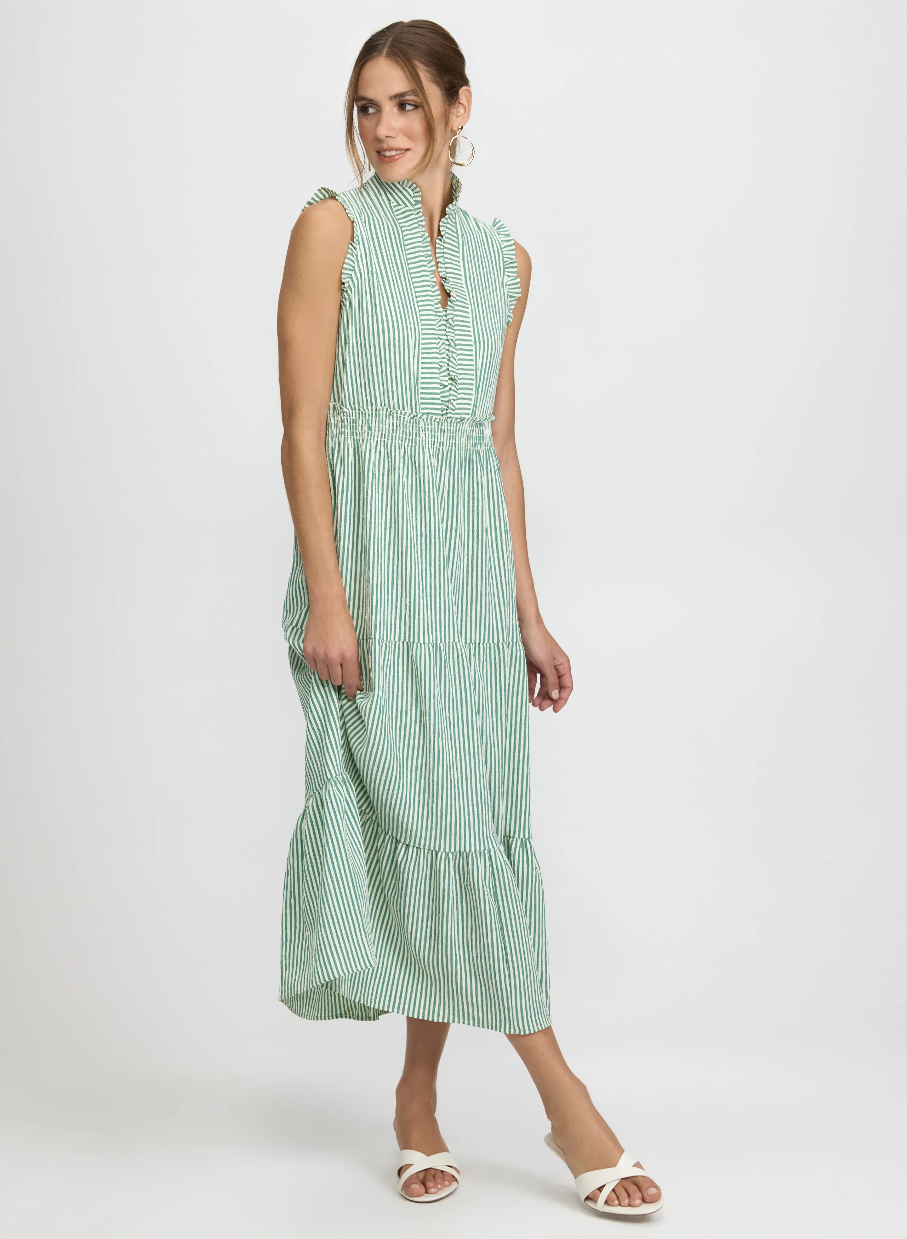 Striped Maxi Dress