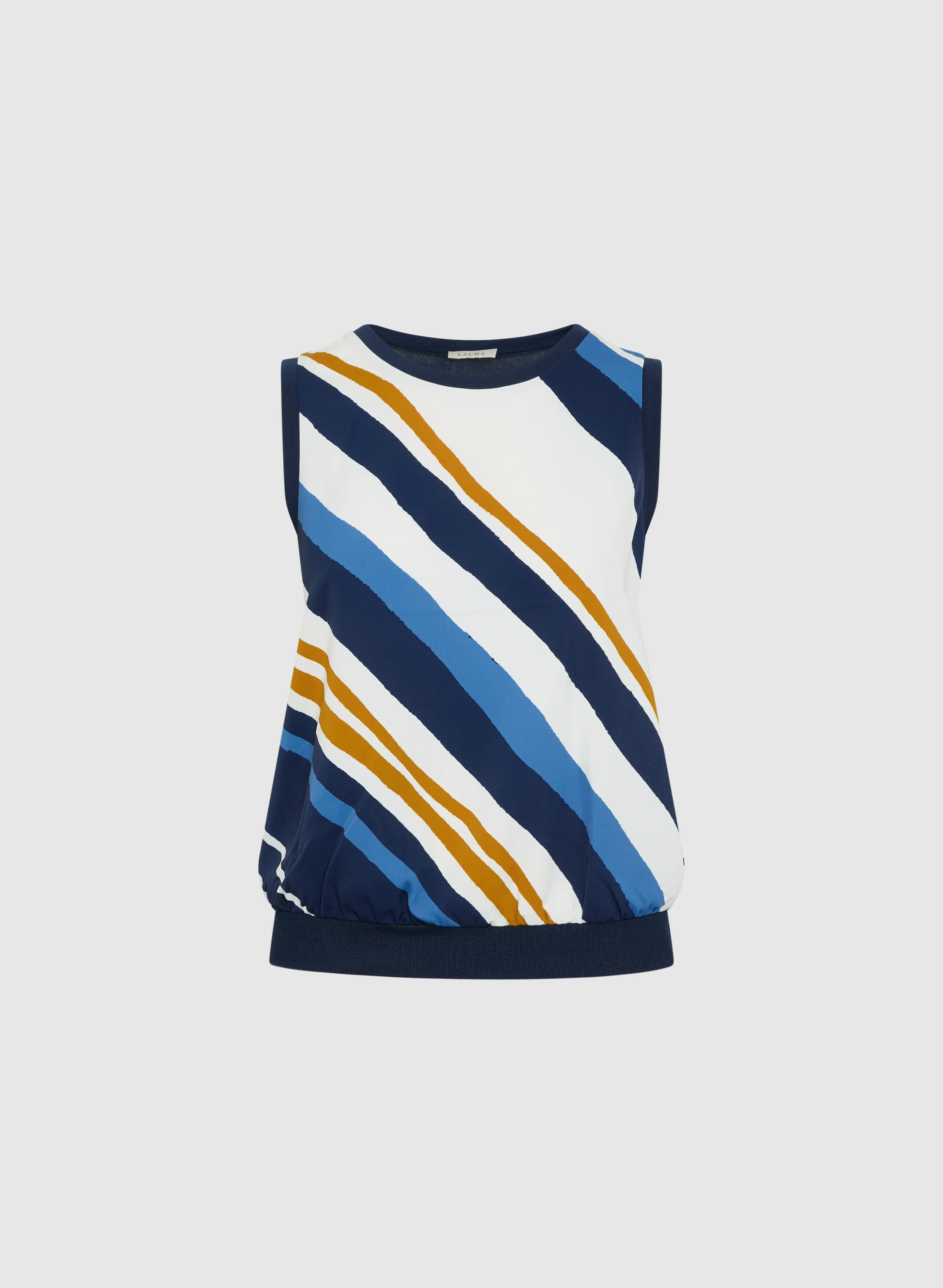 Striped Sleeveless Top - Image 6