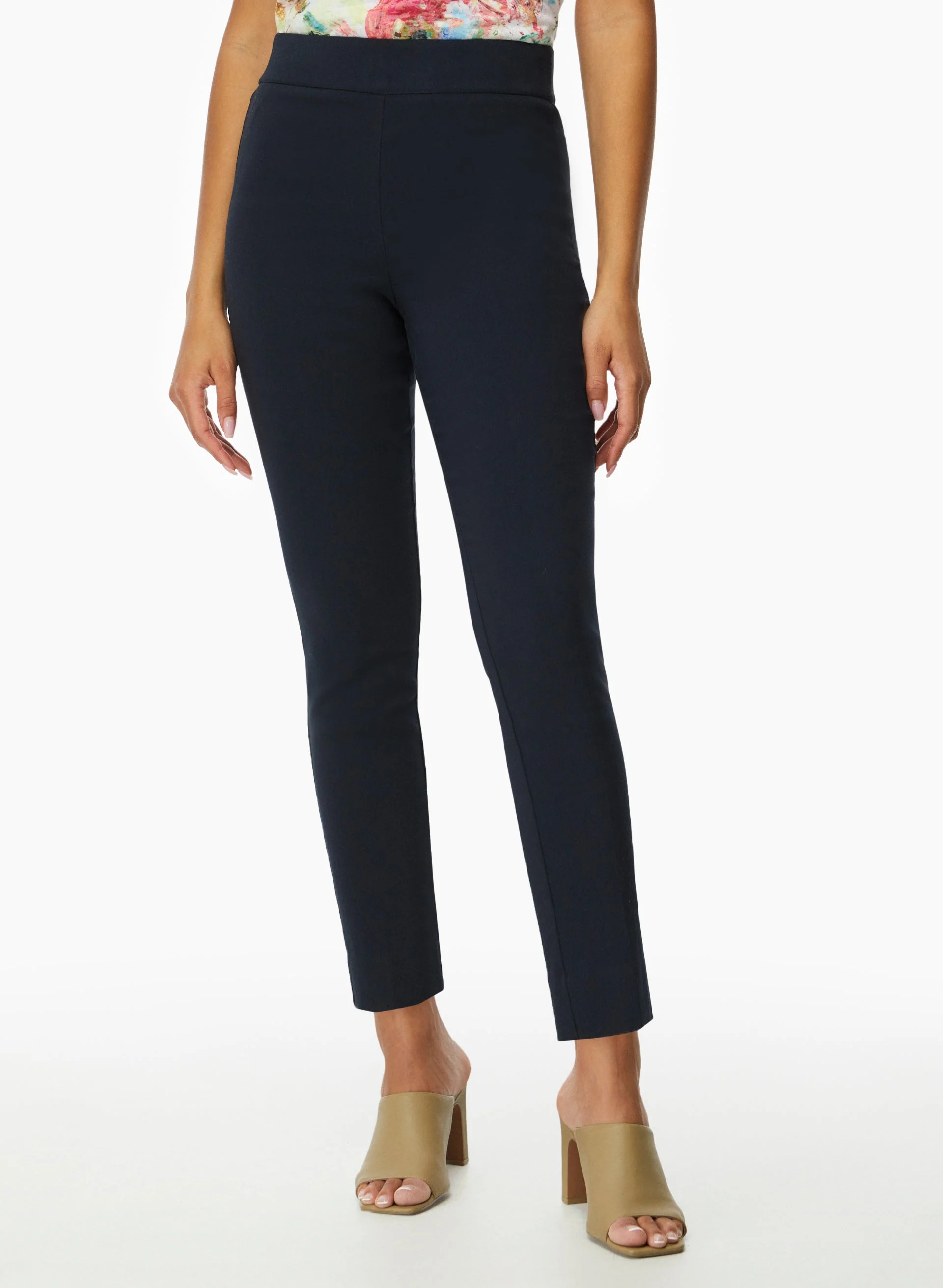 Stud Detail Slim Leg Pants