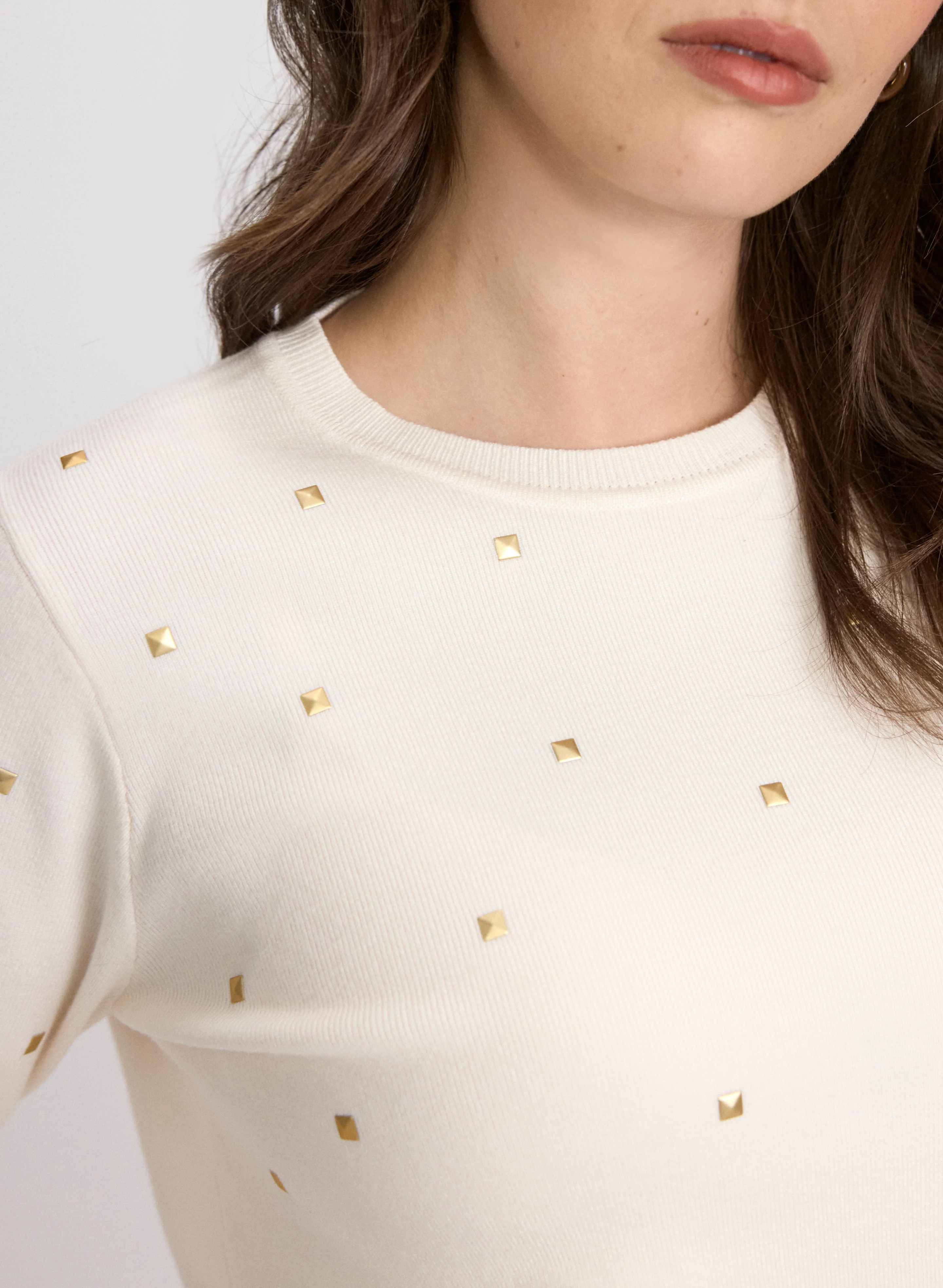 Stud Embellished Pullover - Image 3