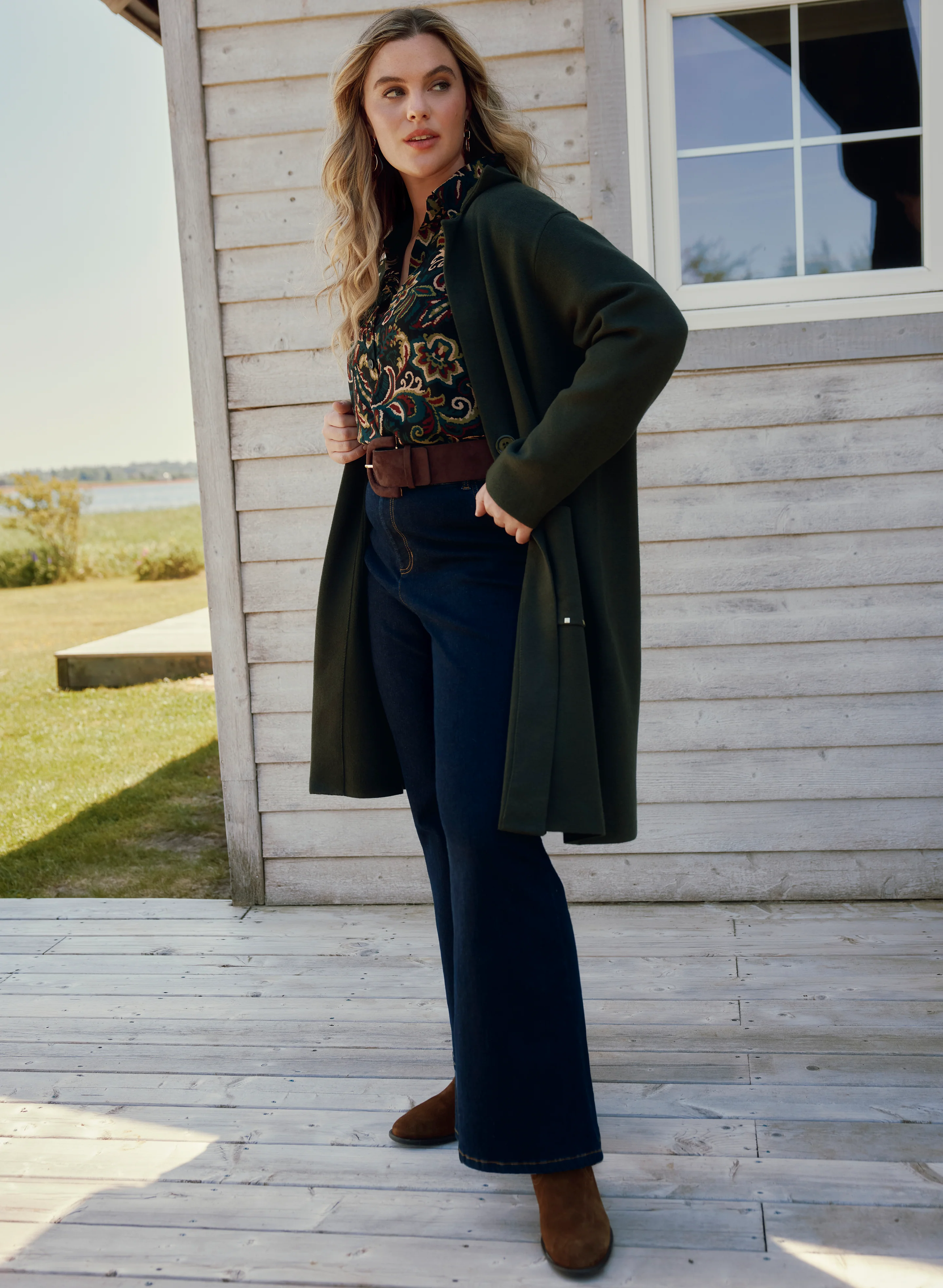 Studded Knit Cardigan - Image 2