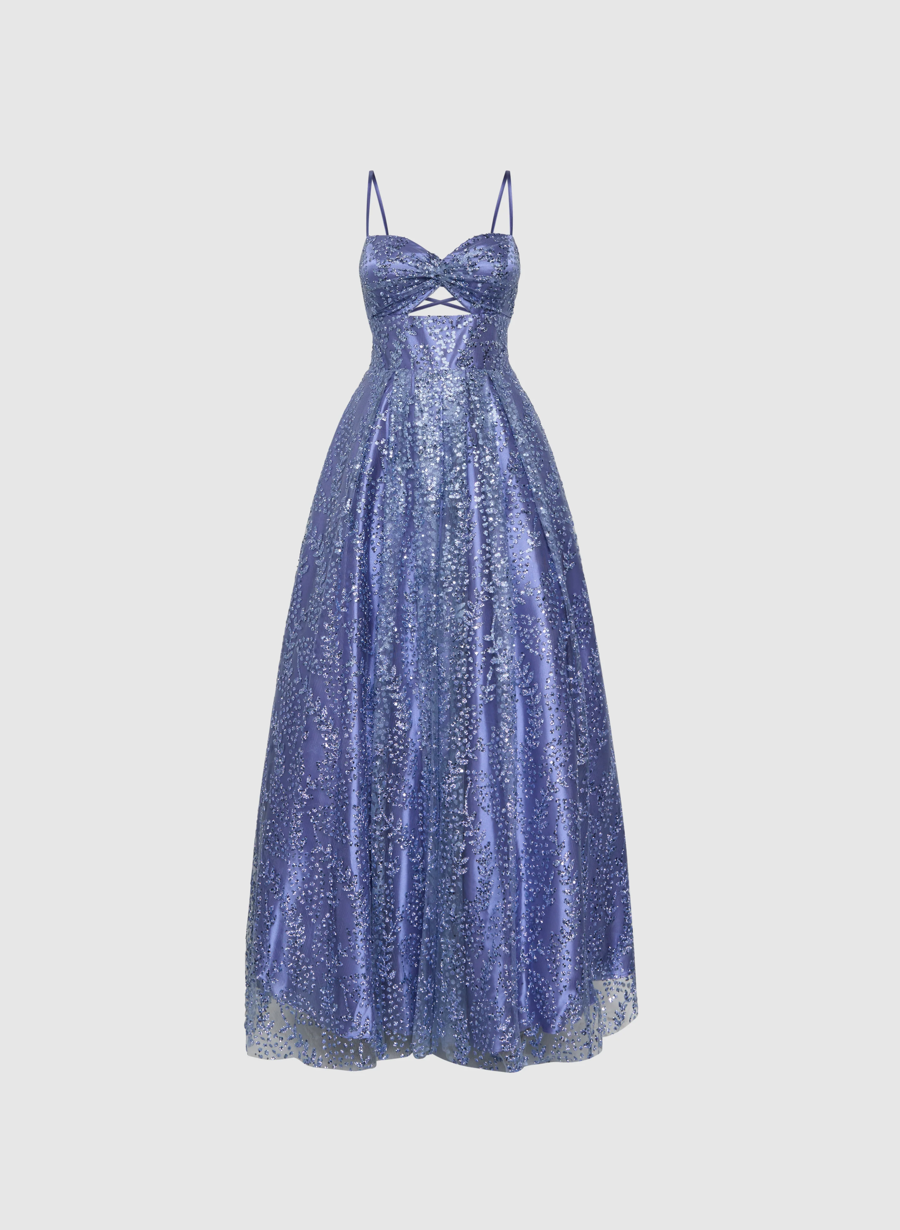 Sweetheart Neckline Sequin Gown - Image 7